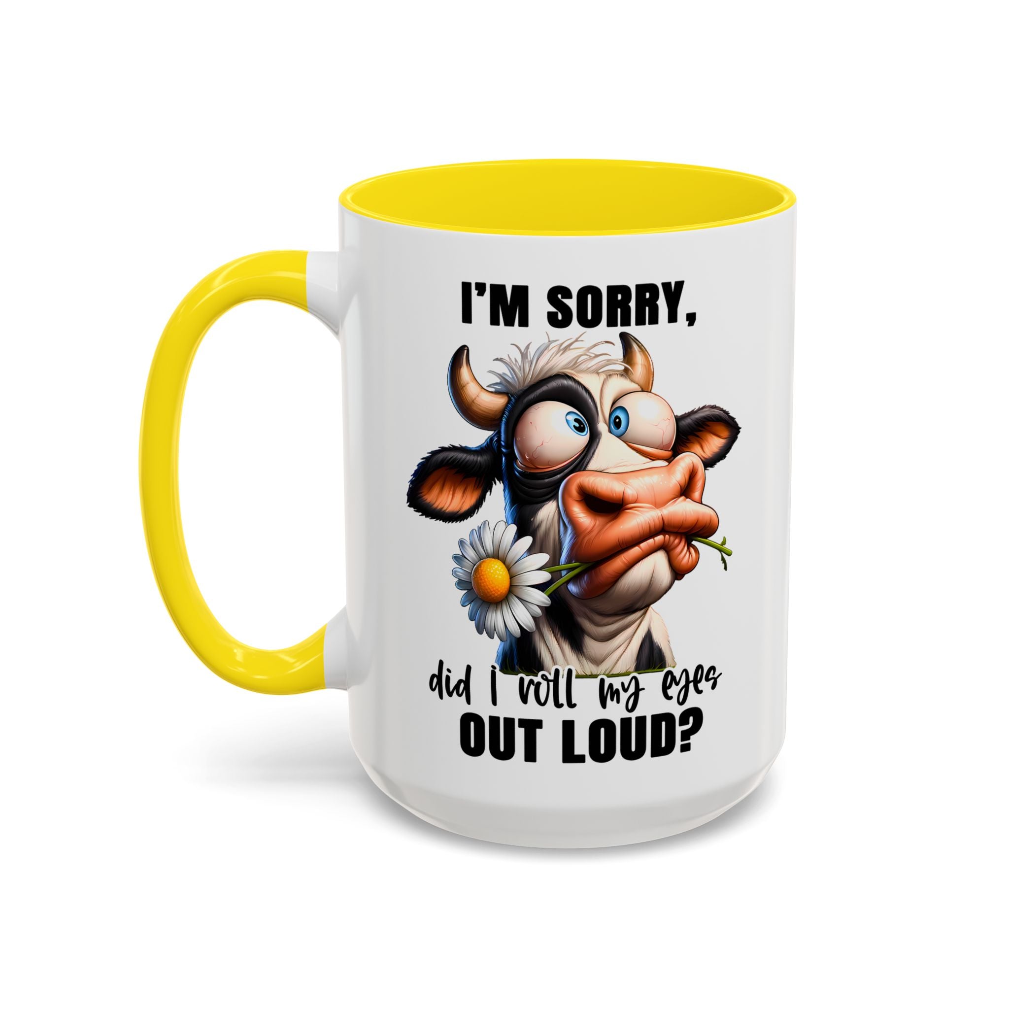 Sassy Cow Eye-Roll Mug