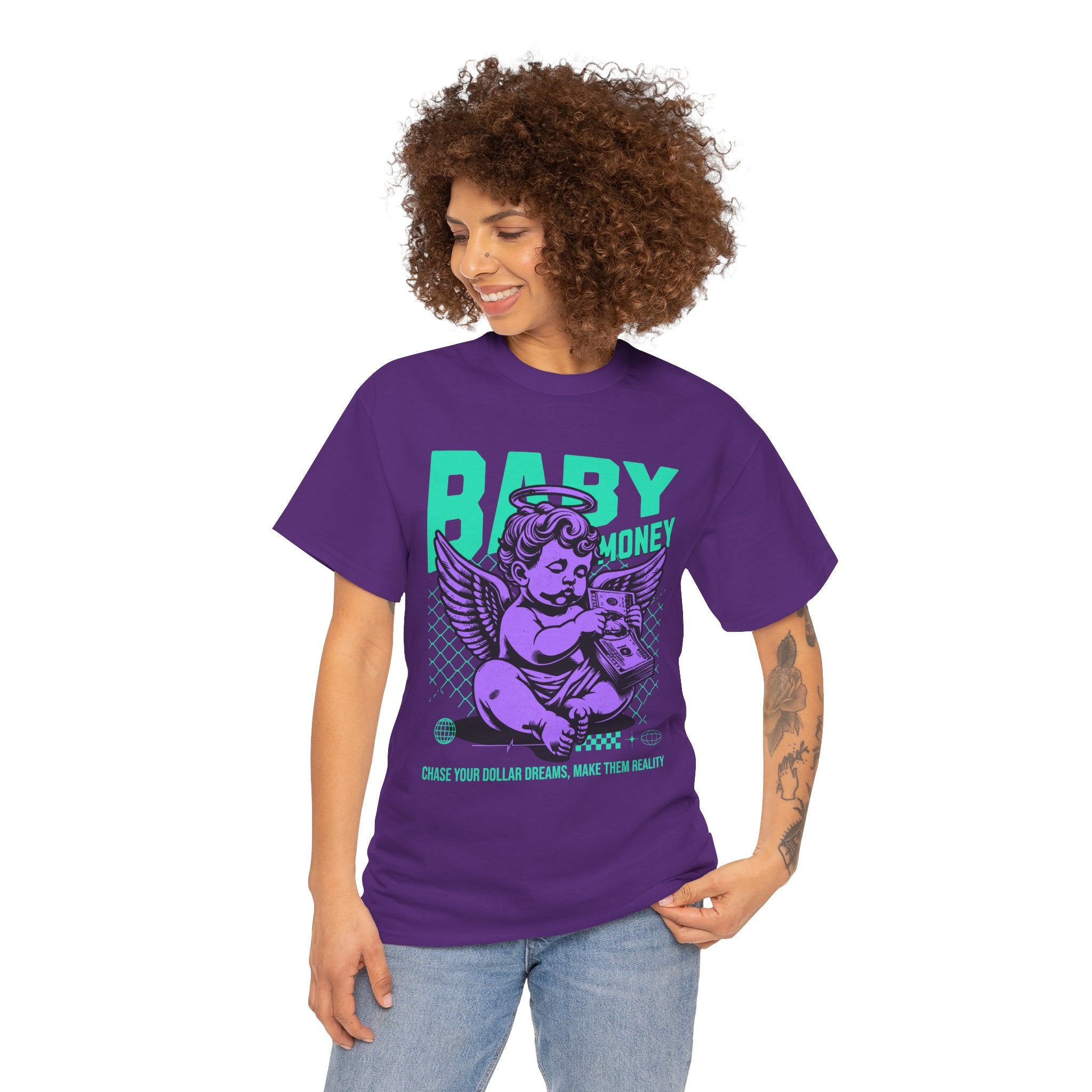 Baby Money: Chase Your Dollar Dreams Streetwear Graphic