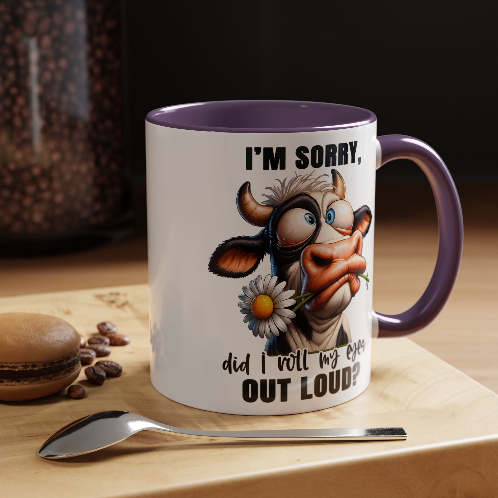 Sassy Cow Eye-Roll Mug