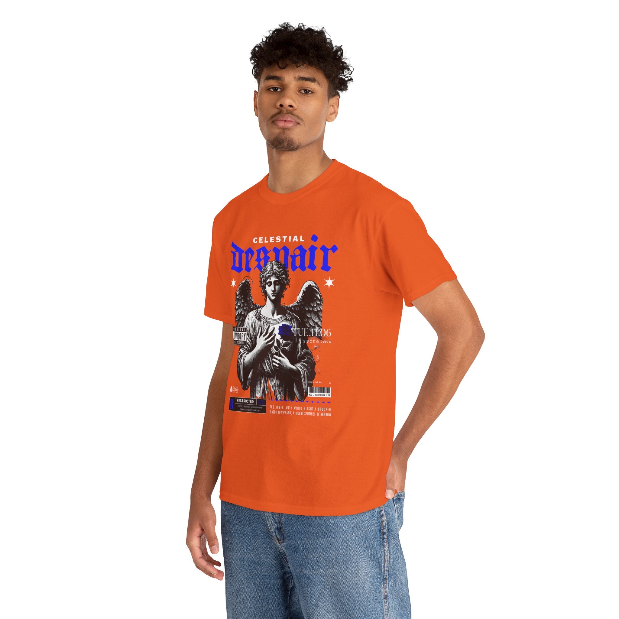 Celestial Despair Graphic T-Shirt Design