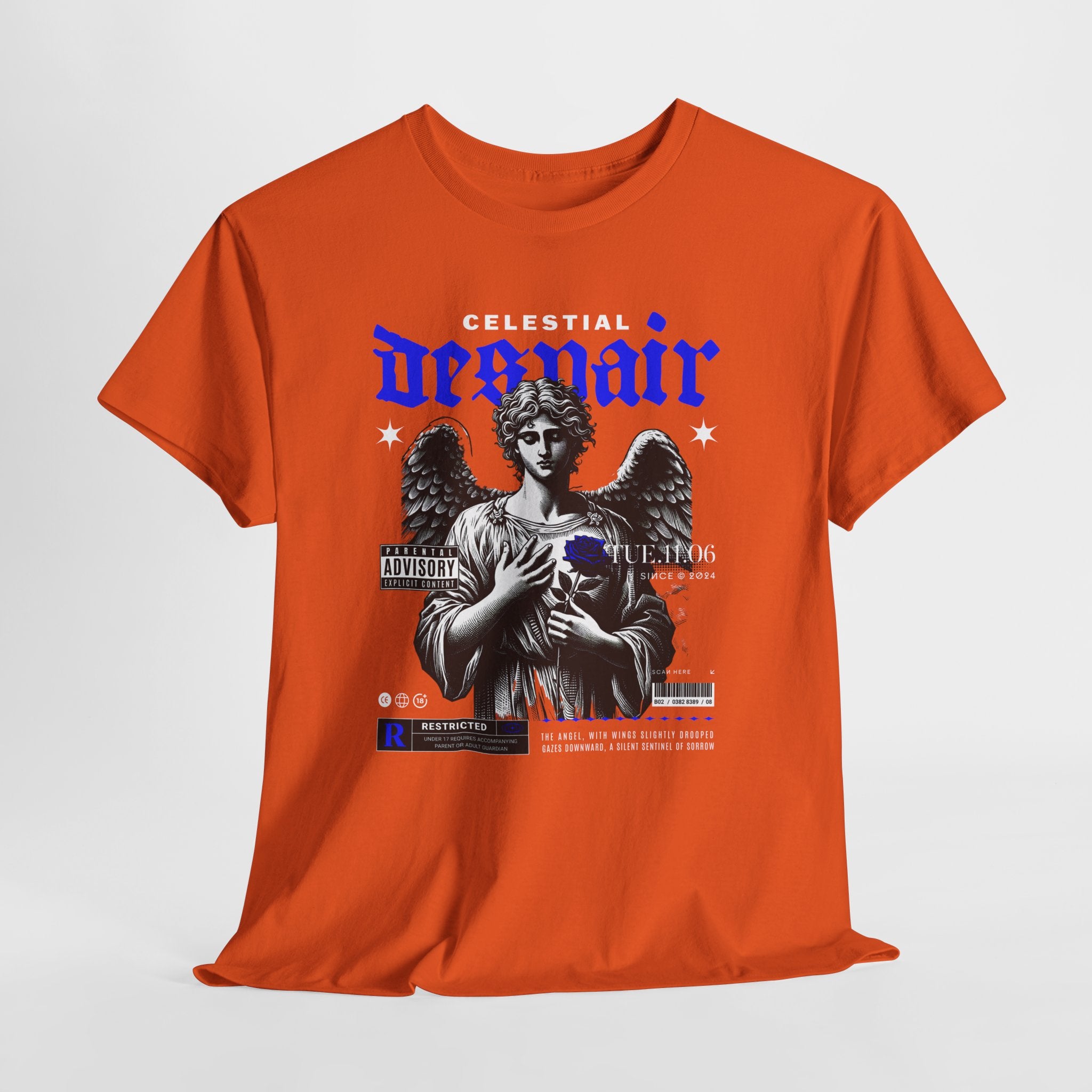 Celestial Despair Graphic T-Shirt Design
