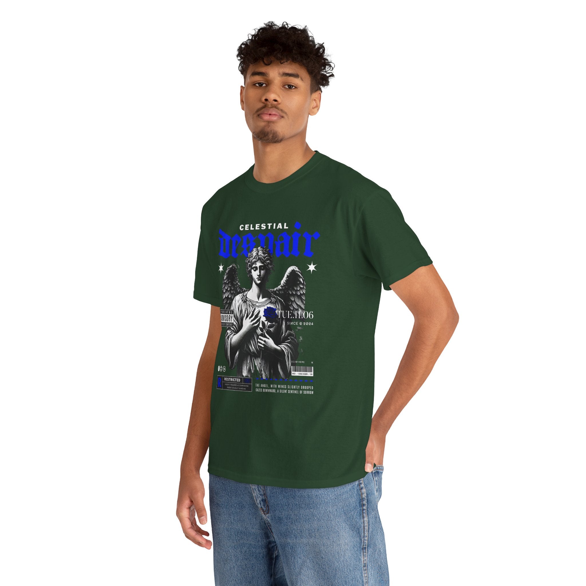Celestial Despair Graphic T-Shirt Design