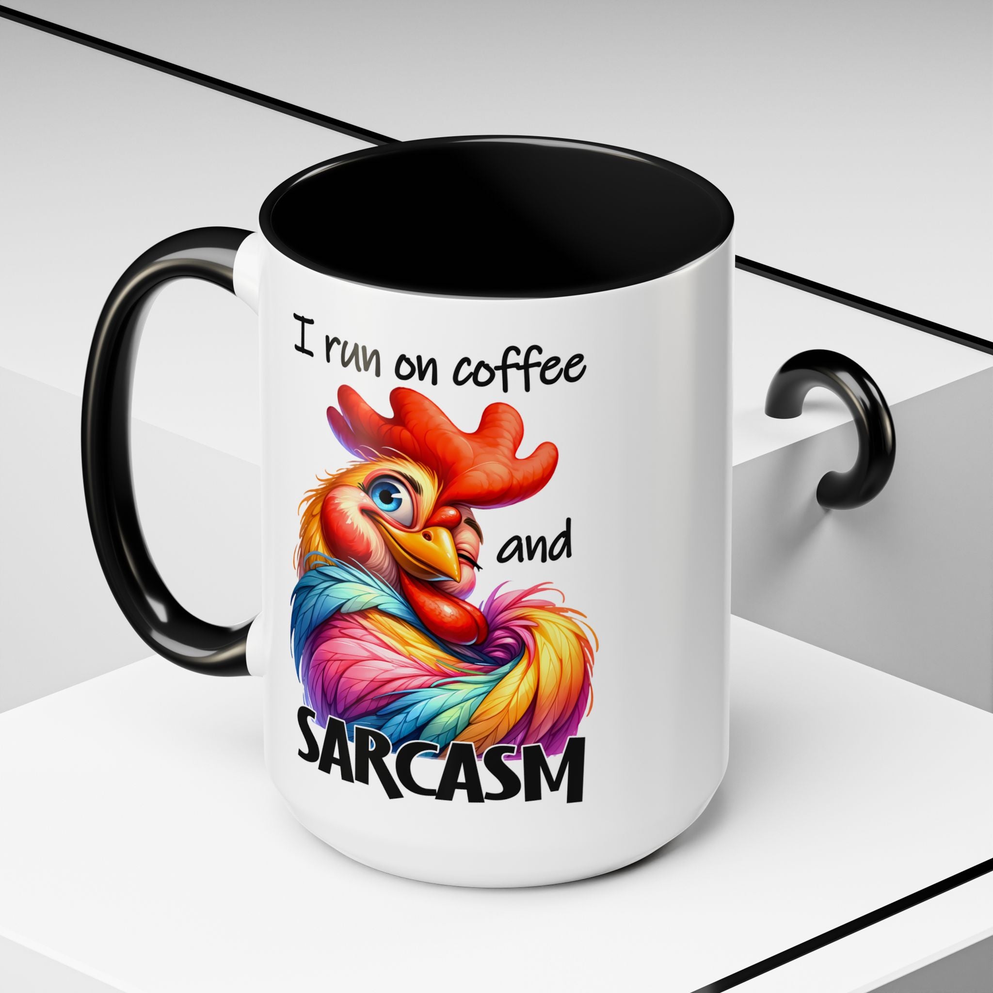 I Run on Coffee and Sarcasm – Wit-Fueled Mug