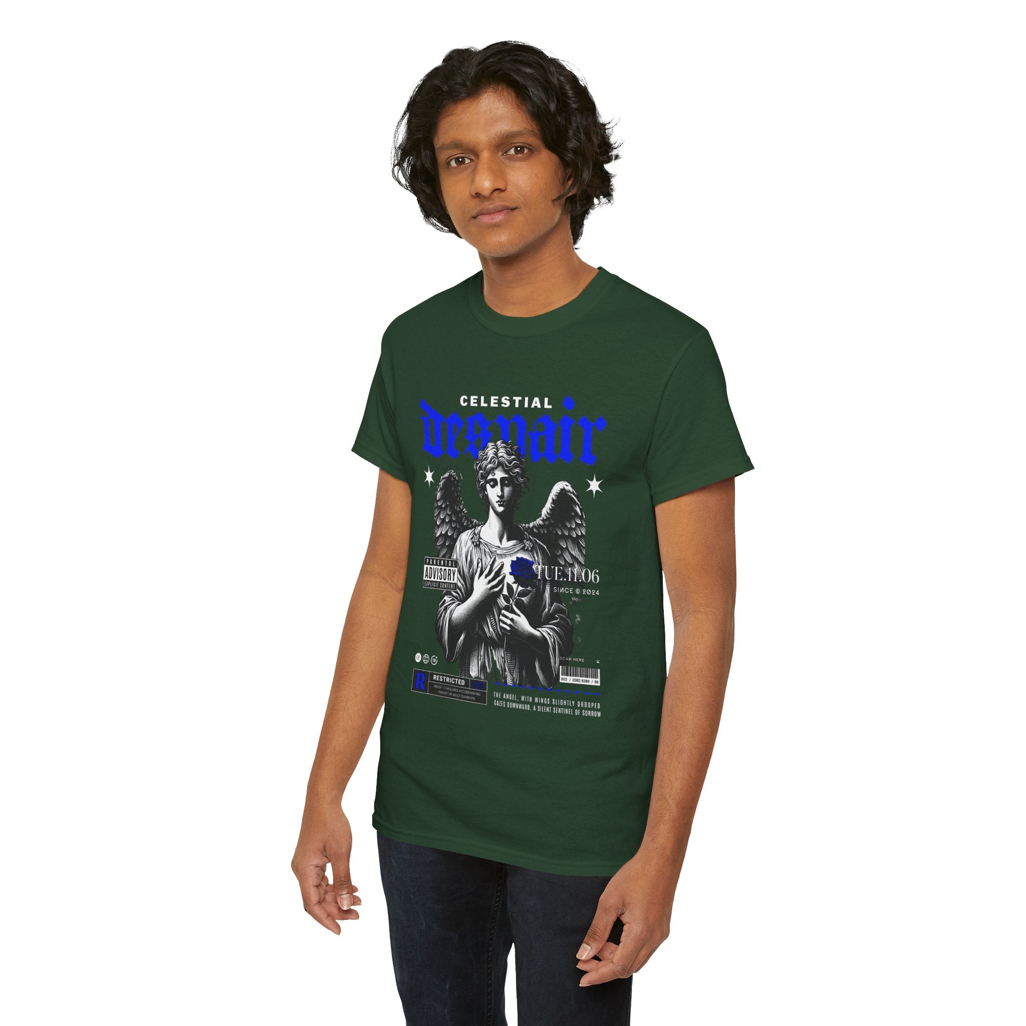 Celestial Despair Graphic T-Shirt Design