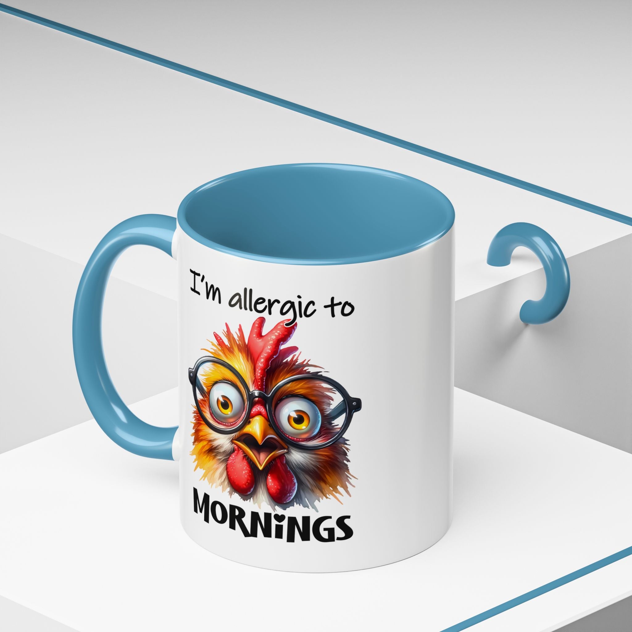 I’m Allergic to Mornings – Sleepy Humor Mug