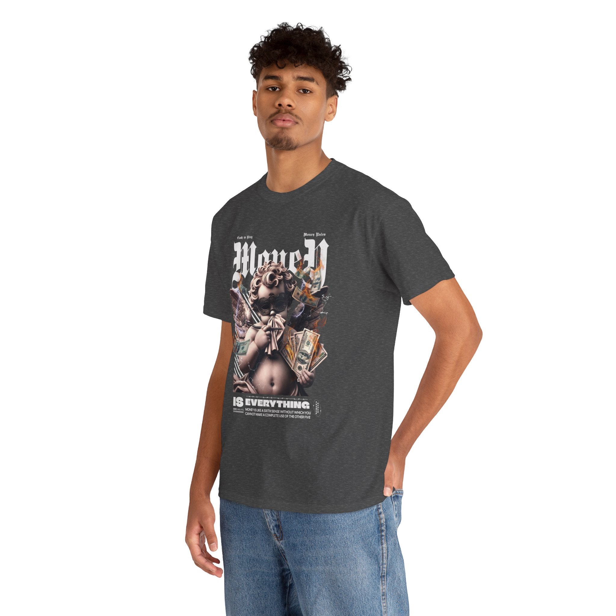 Money is Everything: Opulent Cherub Streetwear Design