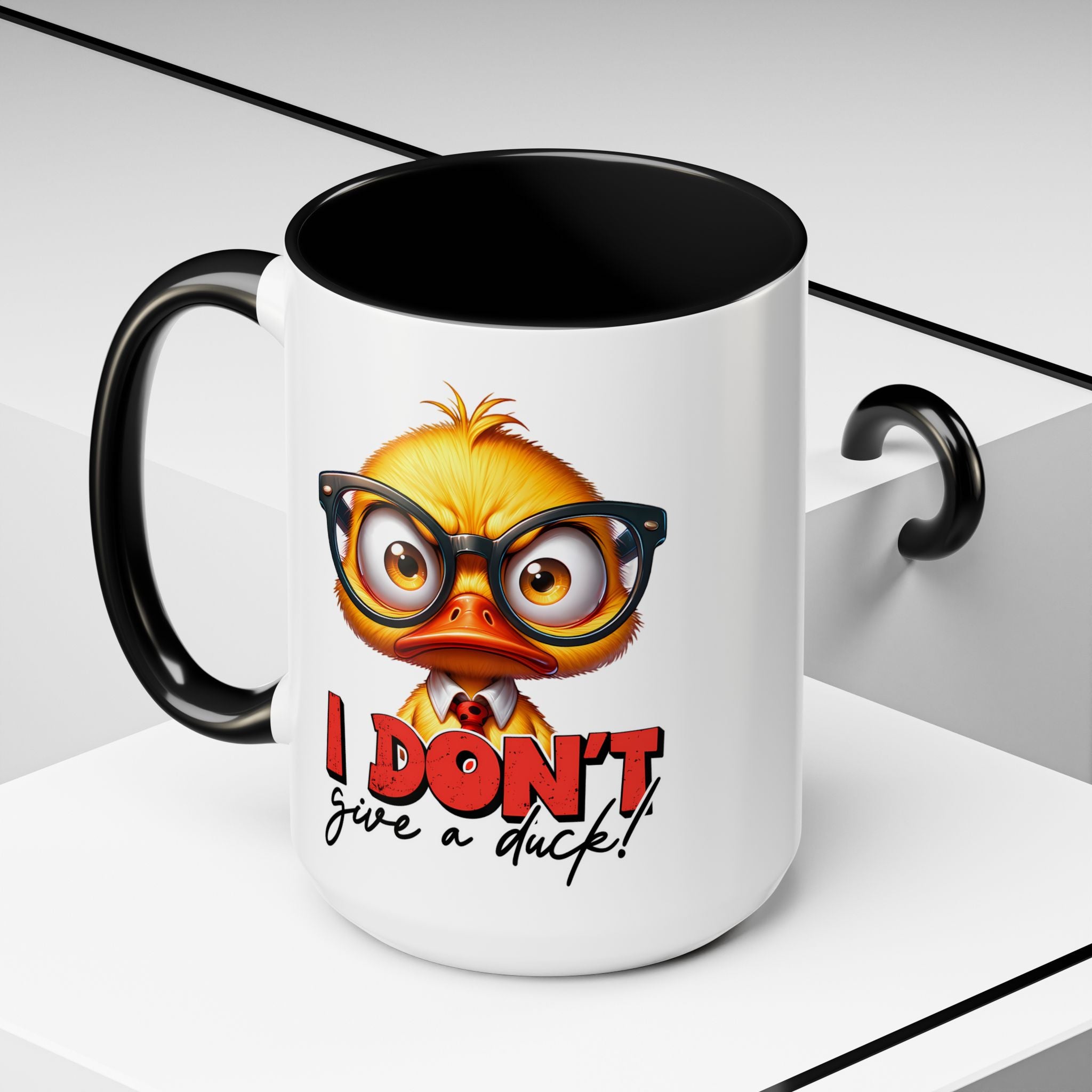 I Don’t Give a Duck – No-Nonsense Duckling Mug