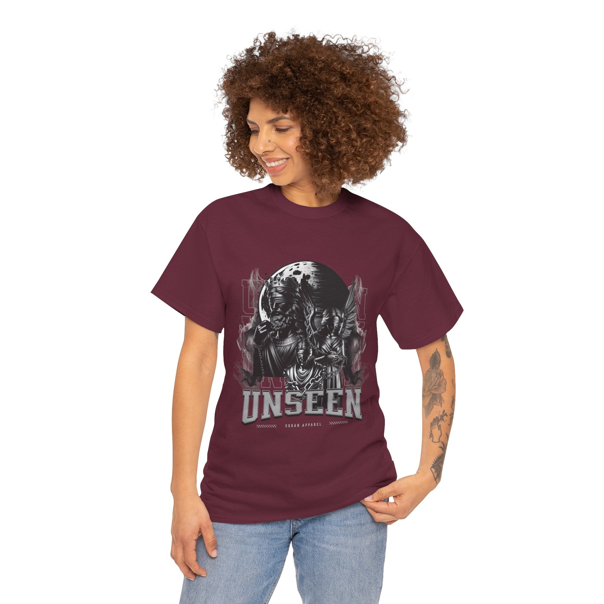 "Unseen" Blindfolded Figures with Chains - Dark Urban Apparel Digital Art