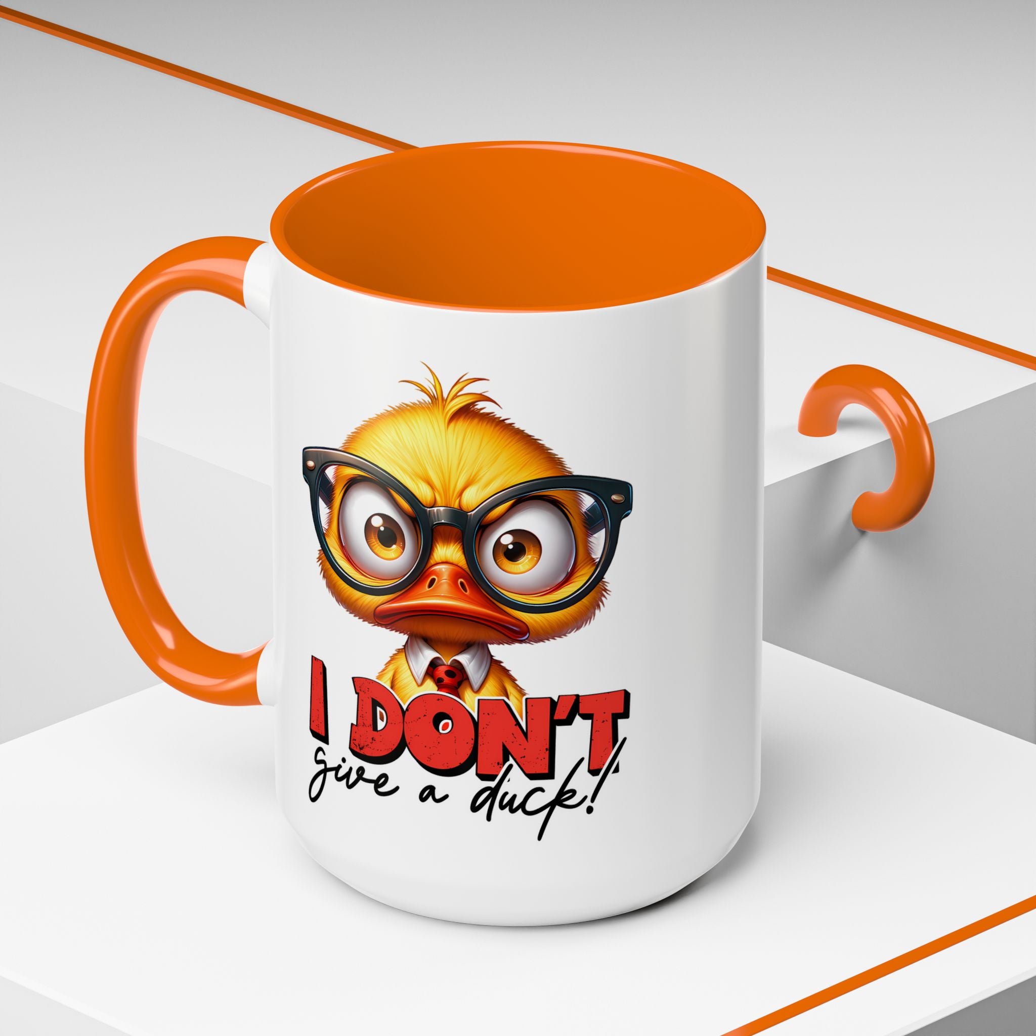 I Don’t Give a Duck – No-Nonsense Duckling Mug