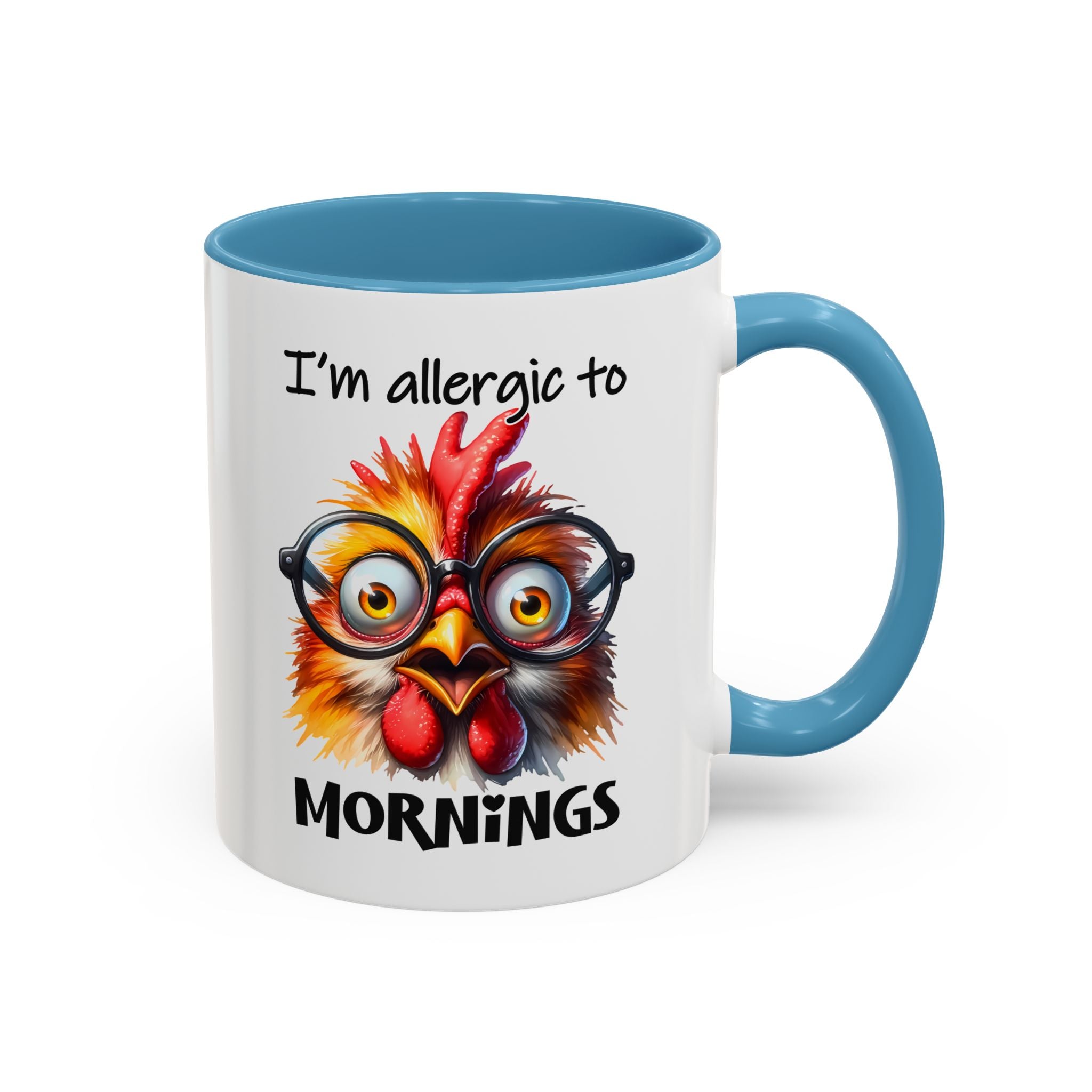 I’m Allergic to Mornings – Sleepy Humor Mug