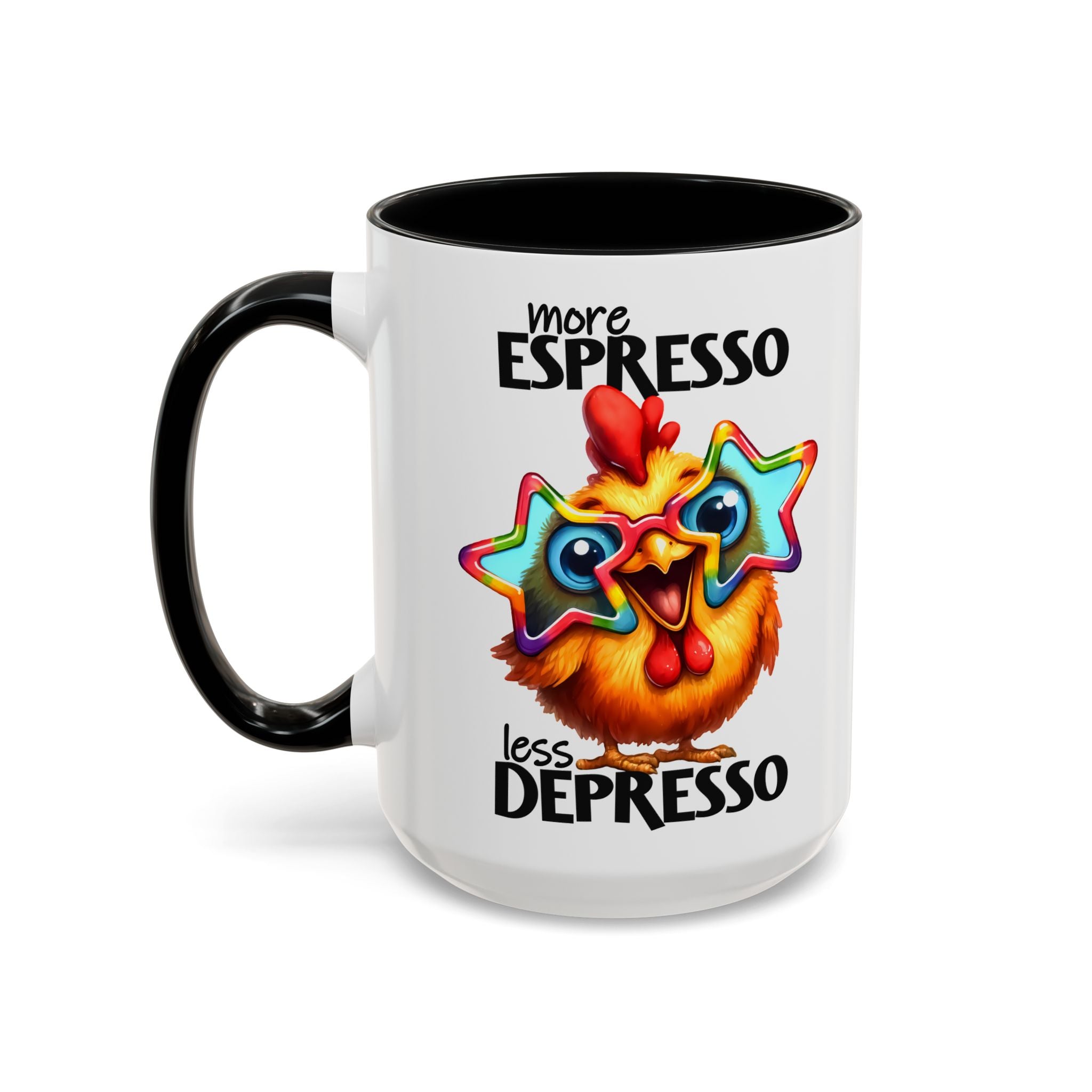 More Espresso, Less Depresso – Mood-Boosting Mug