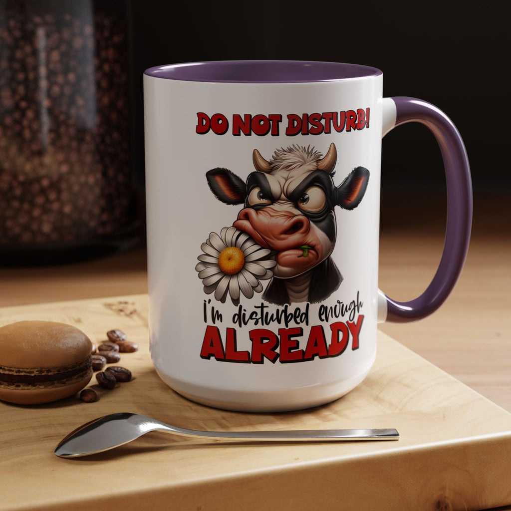 Disturbed & Caffeinated Coffee Mug
