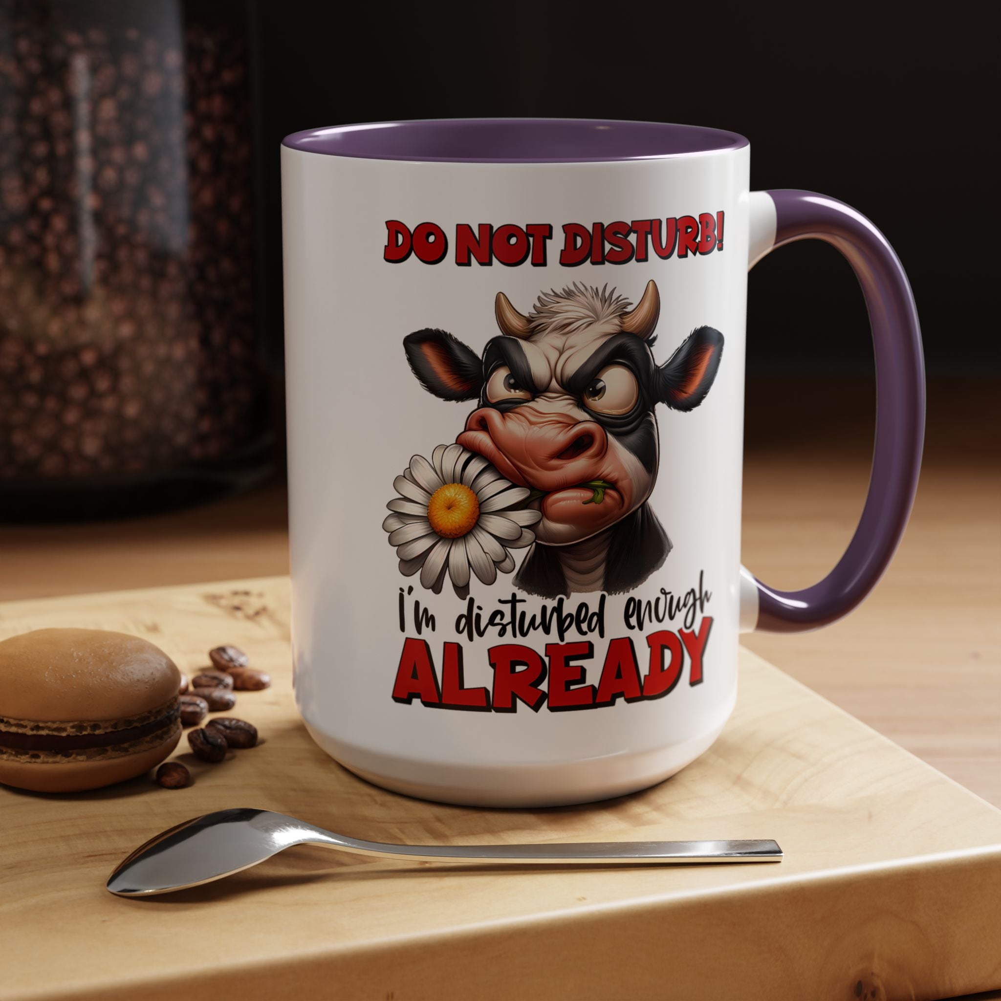 Disturbed & Caffeinated Coffee Mug