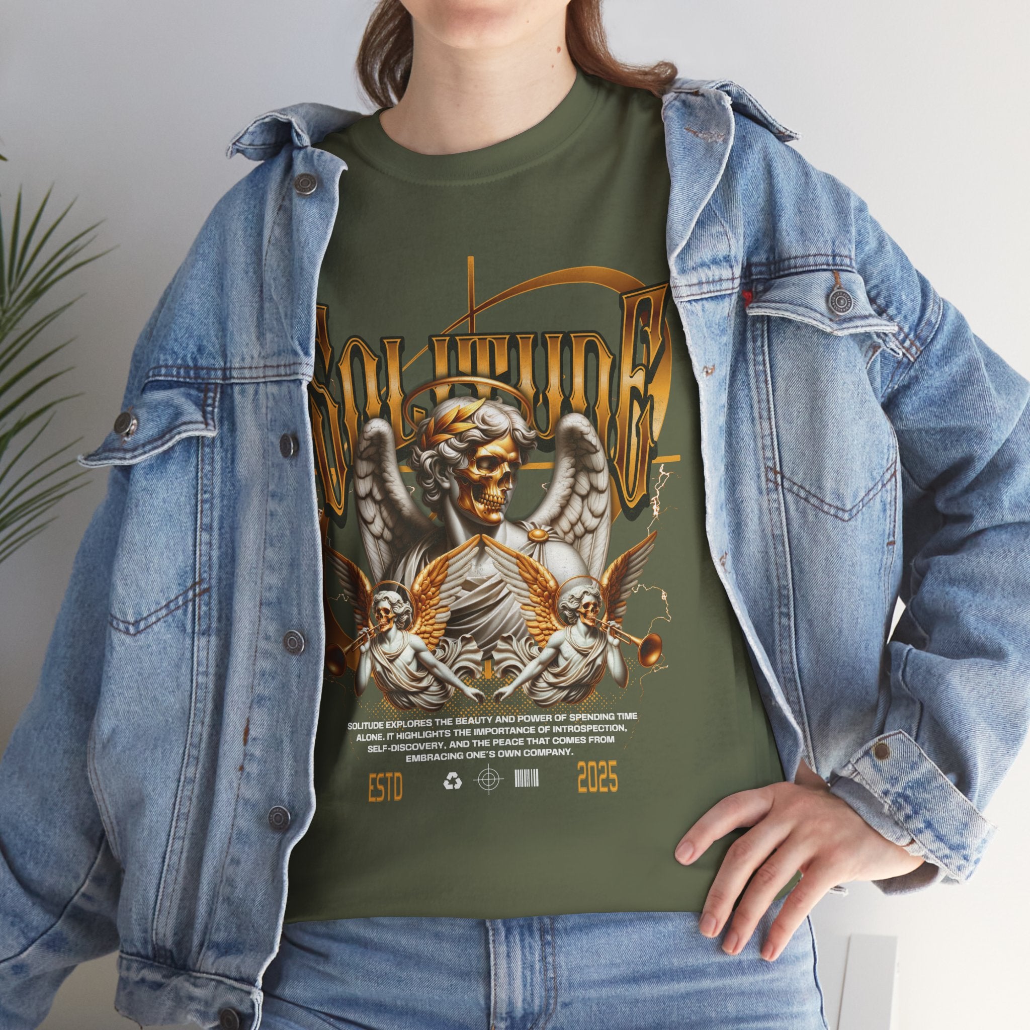 "Wings of Sin" - Gothic T-Shirt Design