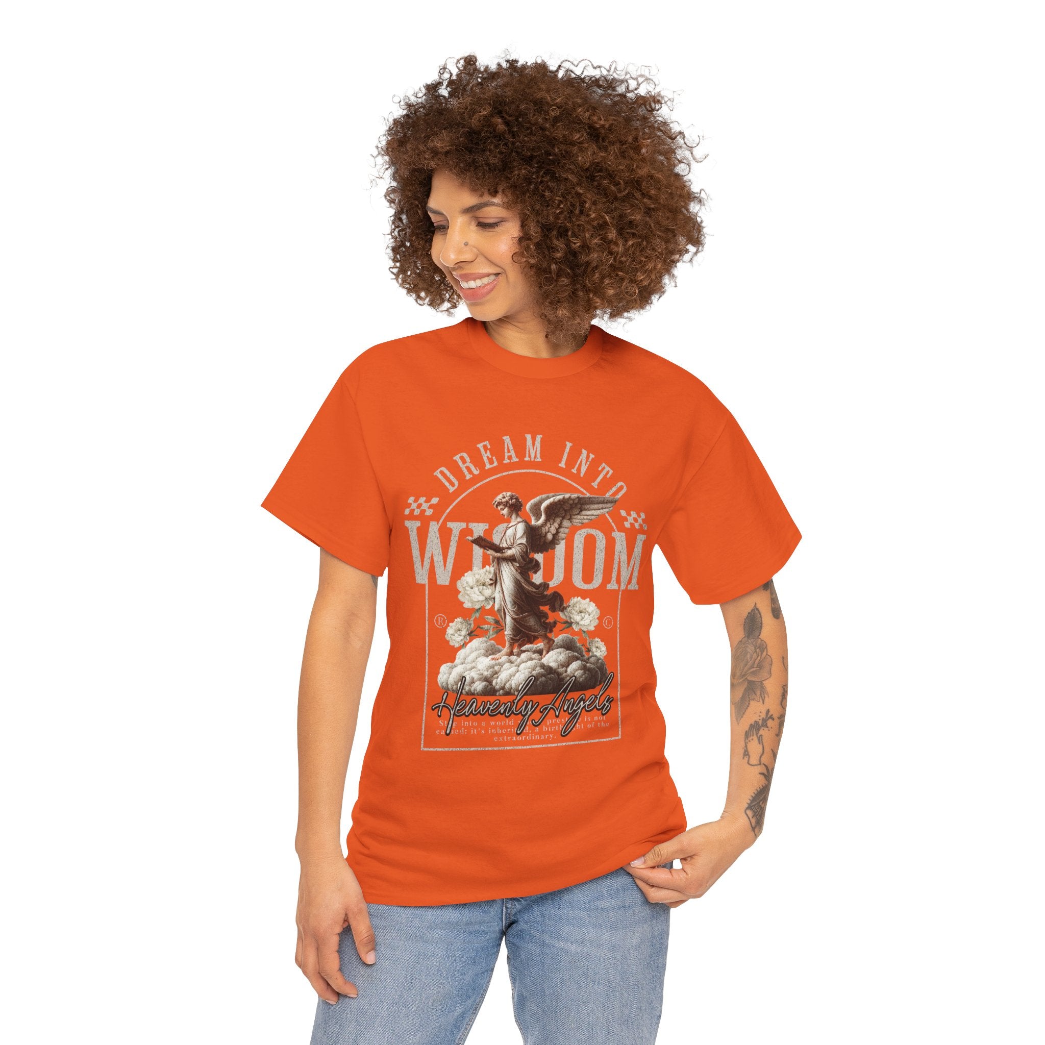 "Dream into Wisdom" - Heavenly Angels T-Shirt Design