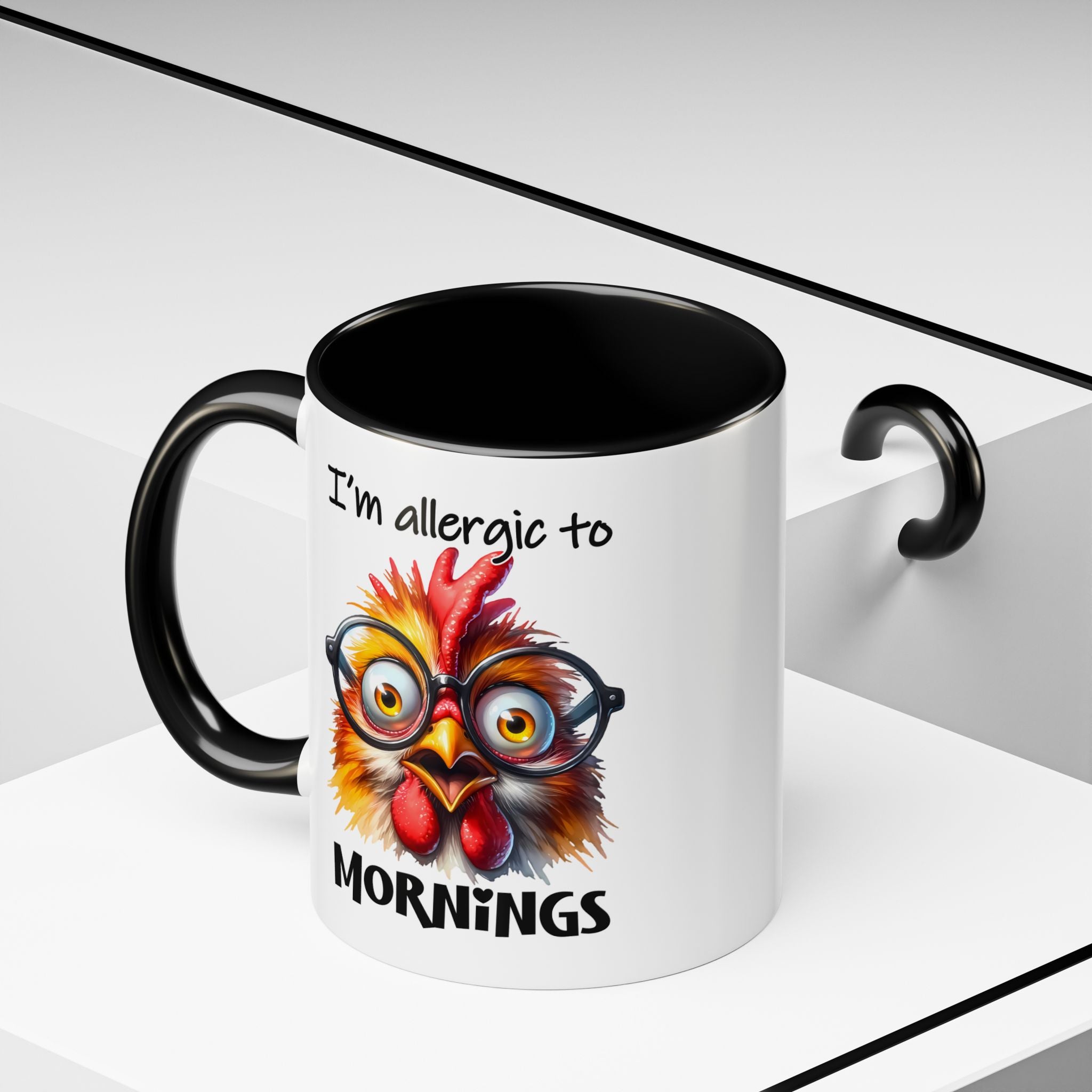 I’m Allergic to Mornings – Sleepy Humor Mug