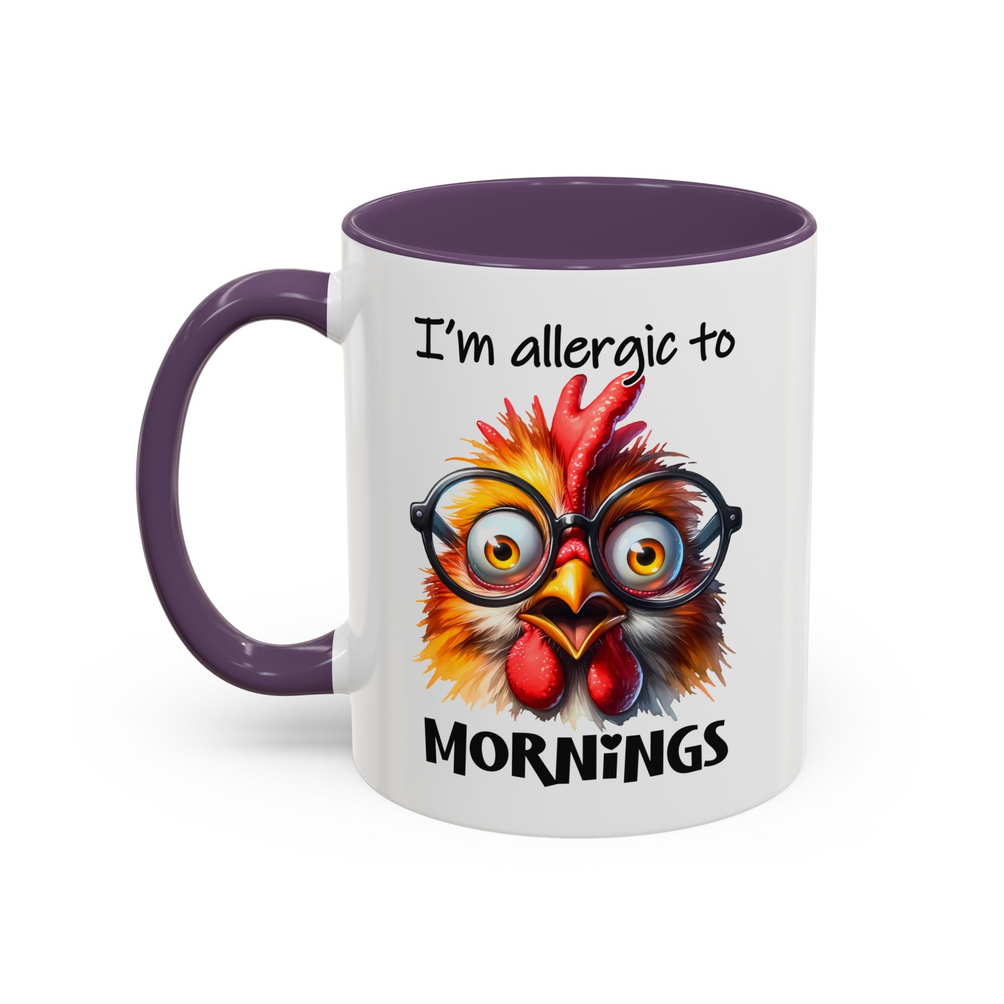 I’m Allergic to Mornings – Sleepy Humor Mug