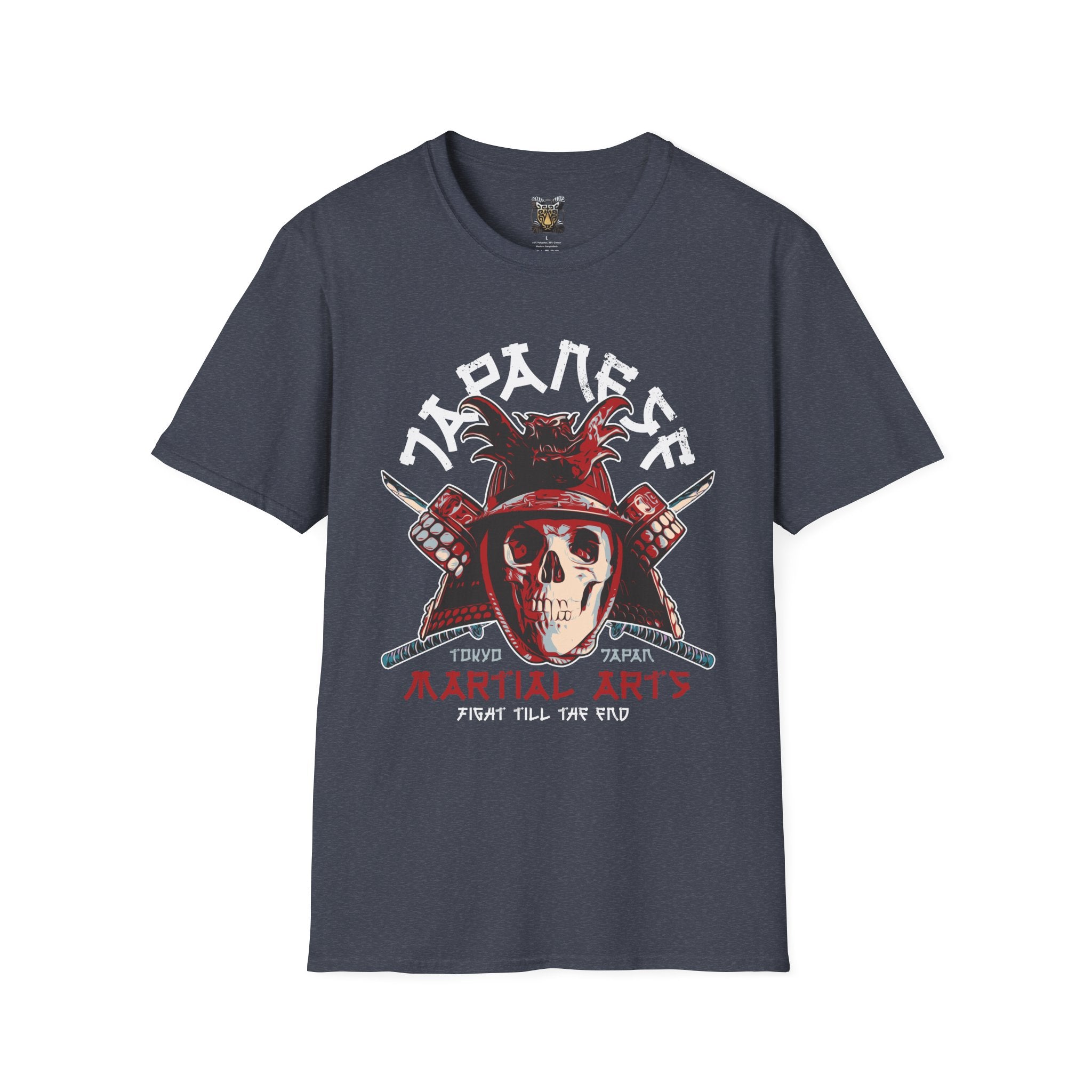 Japanese Martial Arts – Fight Till the End Samurai Skull