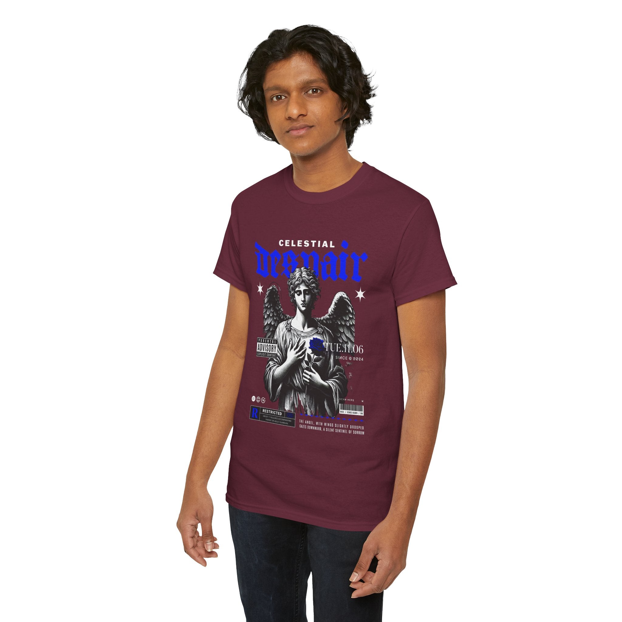 Celestial Despair Graphic T-Shirt Design