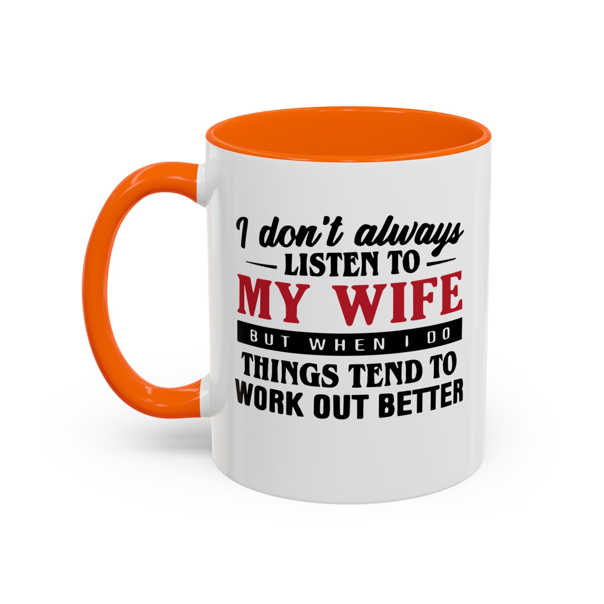 Funny Husband Coffee Mug – 11oz & 15oz Humor Quote, Colorful Interior