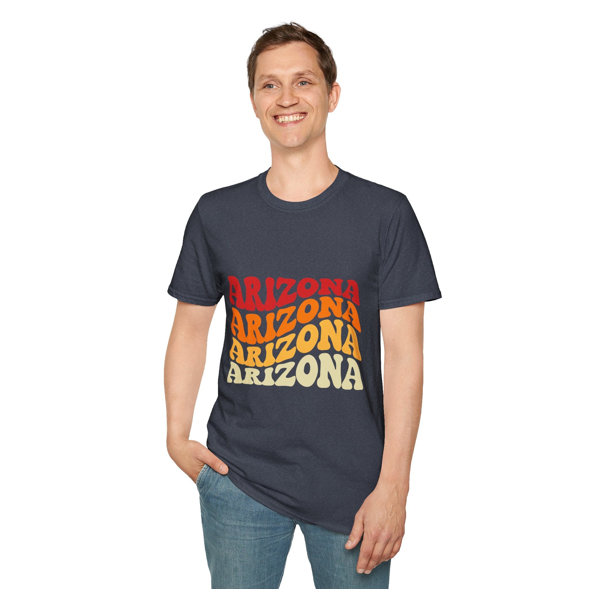 Arizona T-Shirt – Retro Arizona Graphic Tee, Desert Vibes Shirt, Unisex Southwest Travel Apparel