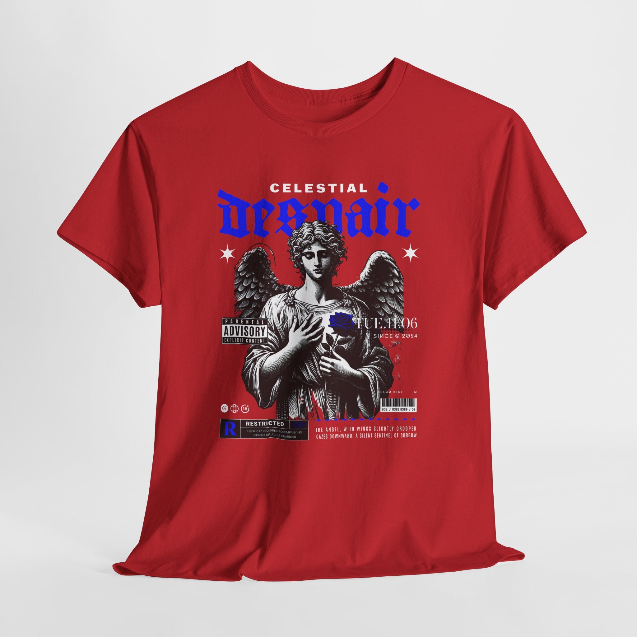 Celestial Despair Graphic T-Shirt Design