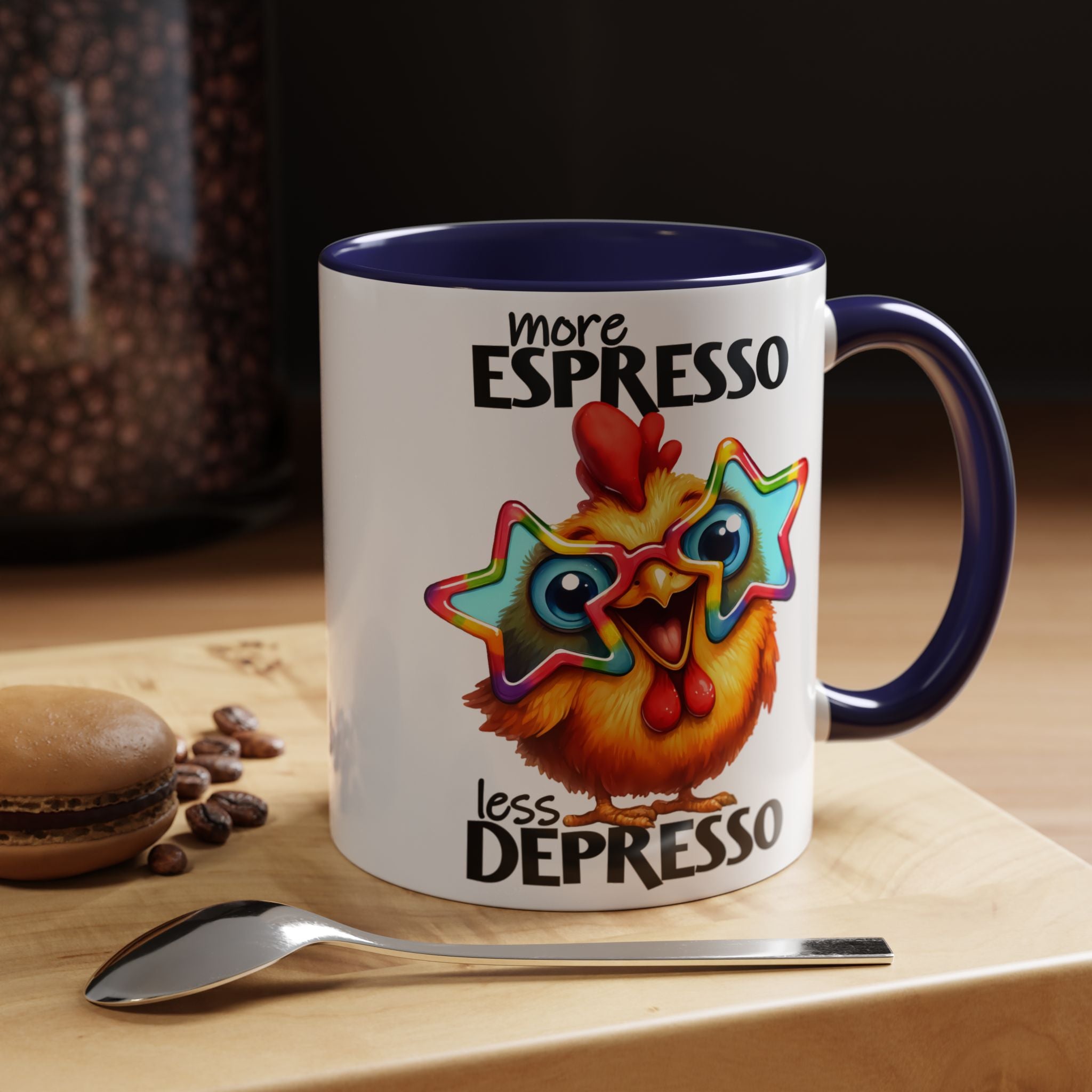 More Espresso, Less Depresso – Mood-Boosting Mug