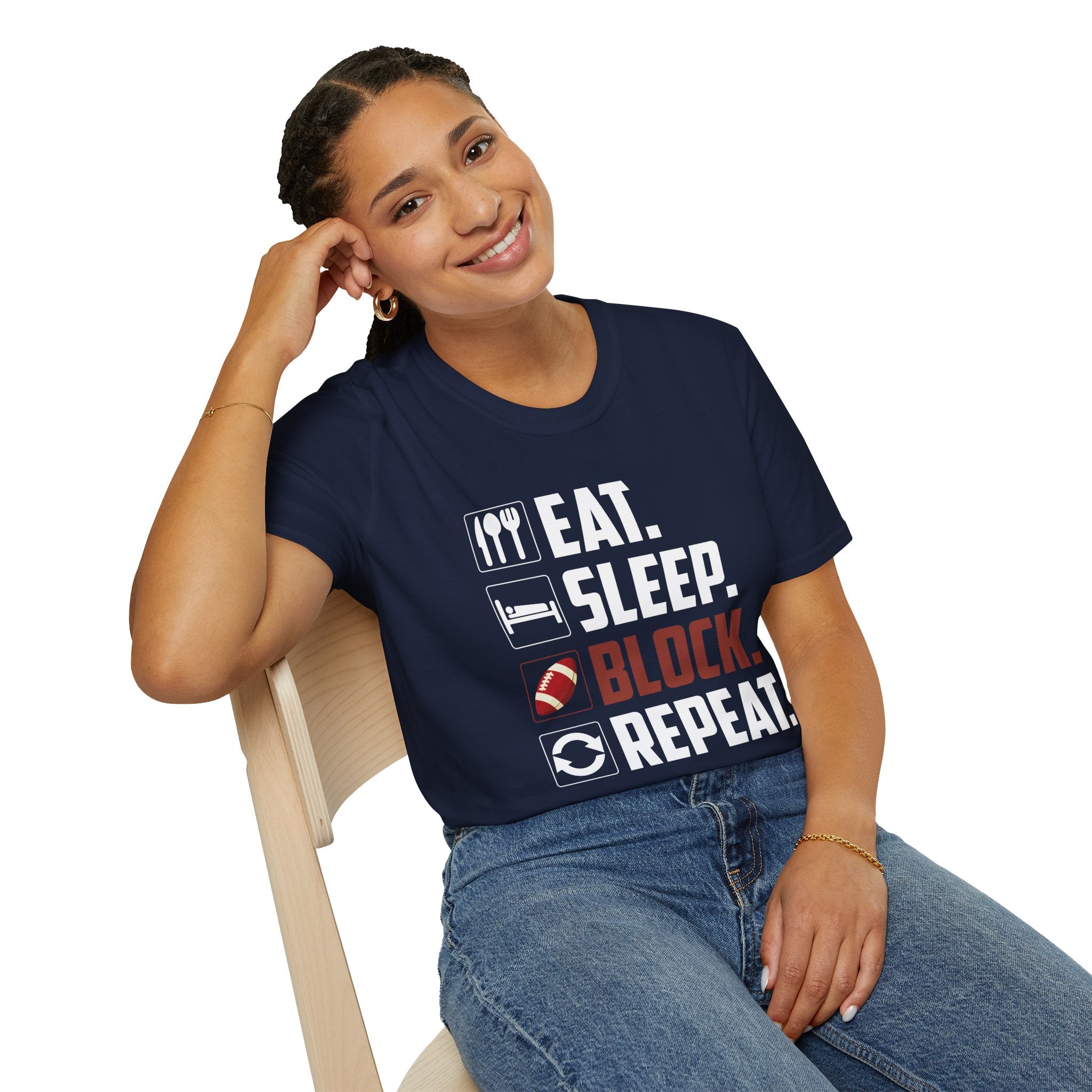 Eat Sleep Block Repeat