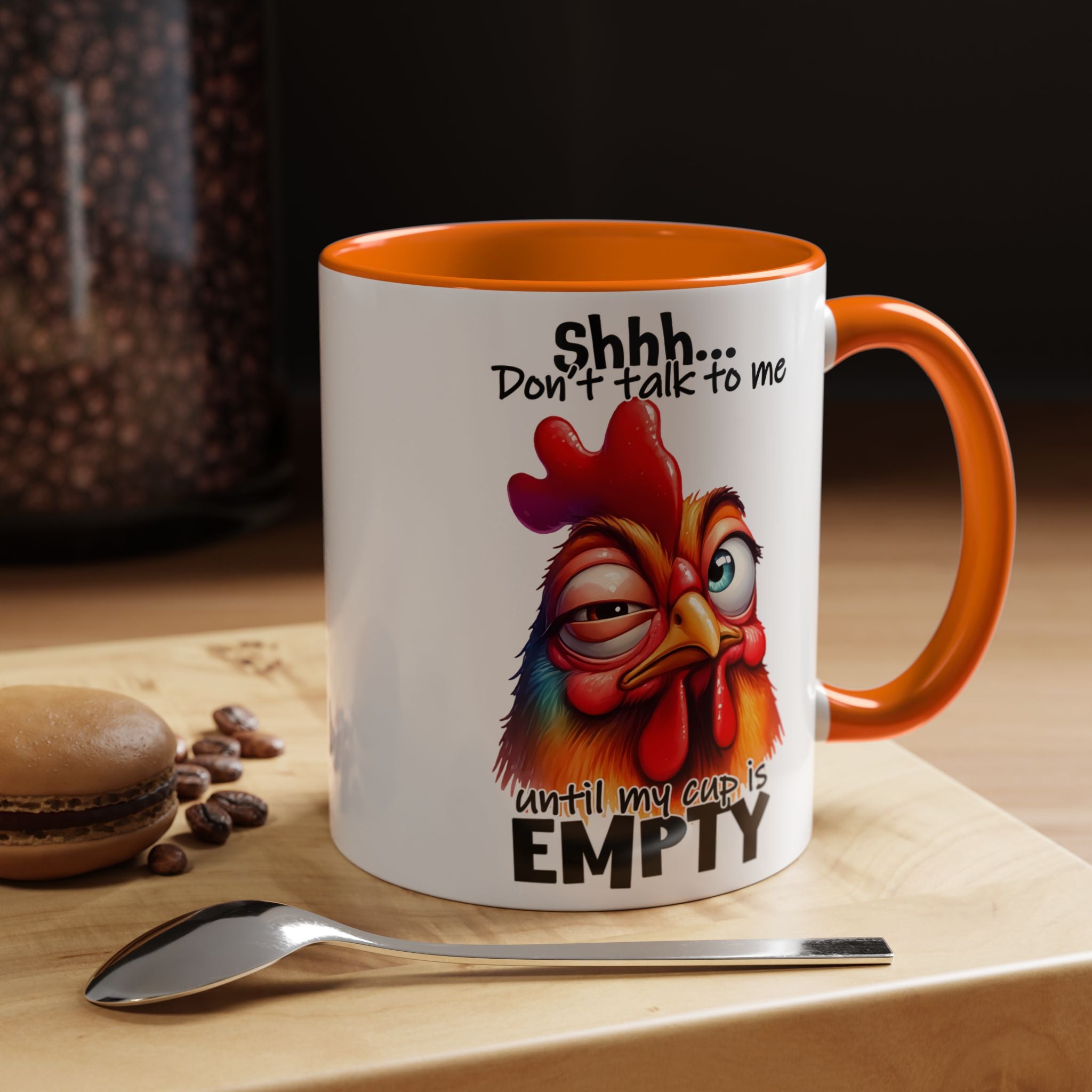 Shhh… Don’t Talk to Me Until My Cup Is Empty – Silence First Mug