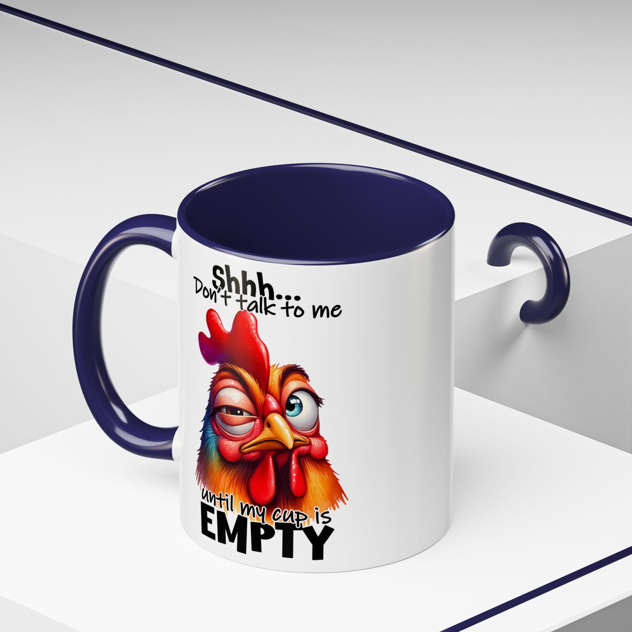 Shhh… Don’t Talk to Me Until My Cup Is Empty – Silence First Mug