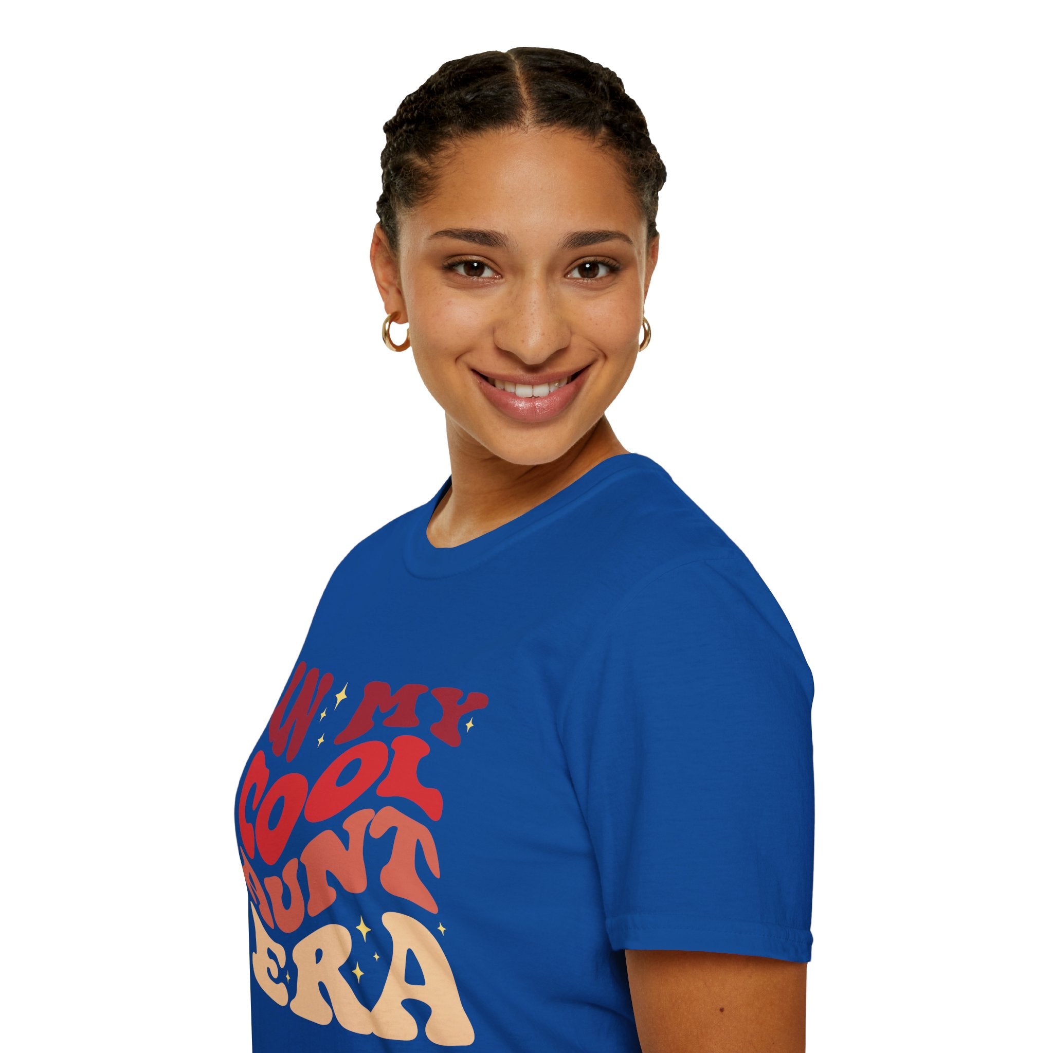 Cool Aunt T-Shirt – “In My Cool Aunt Era” Fun Auntie Gift Tee for Birthdays, Family Gatherings, and Everyday Wear