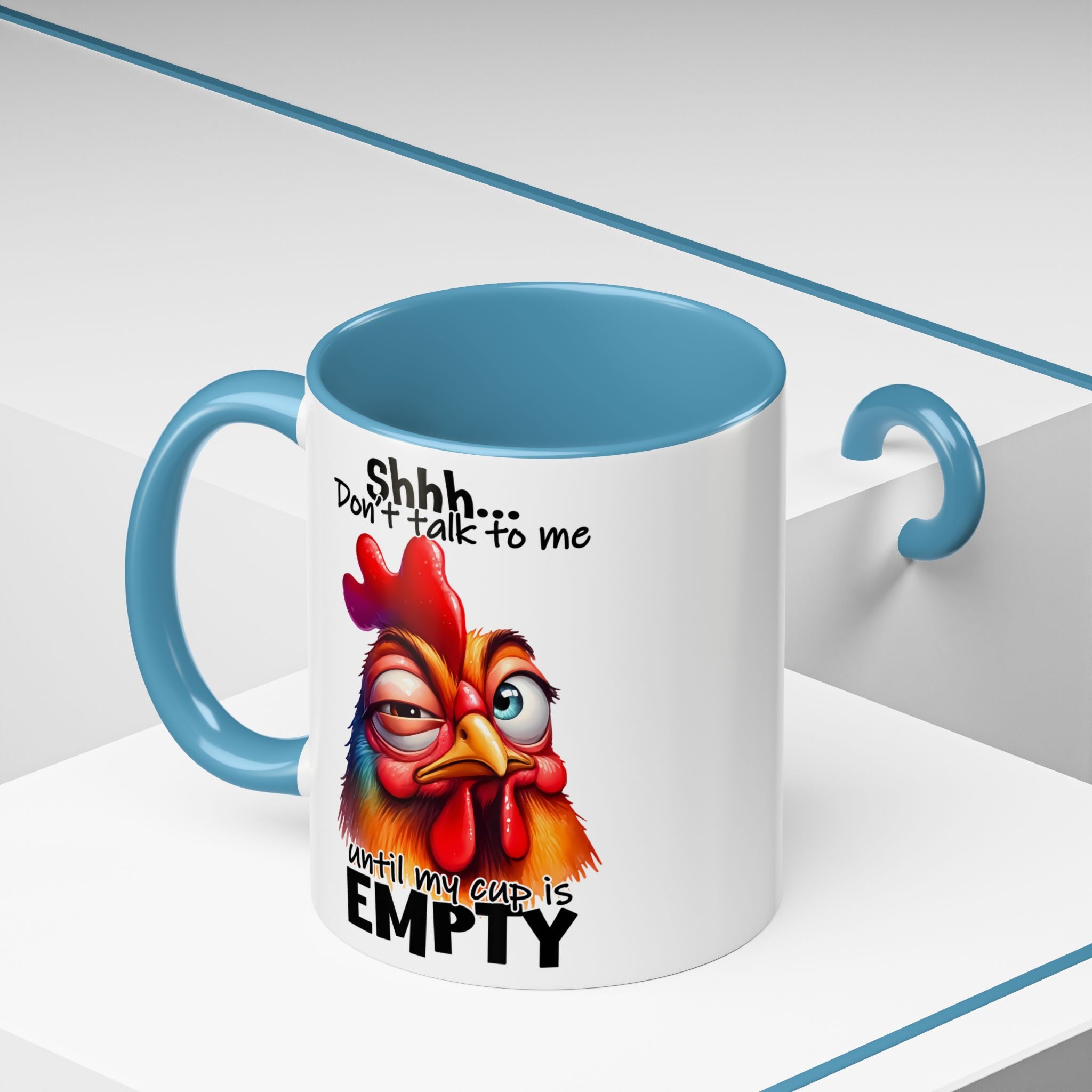 Shhh… Don’t Talk to Me Until My Cup Is Empty – Silence First Mug