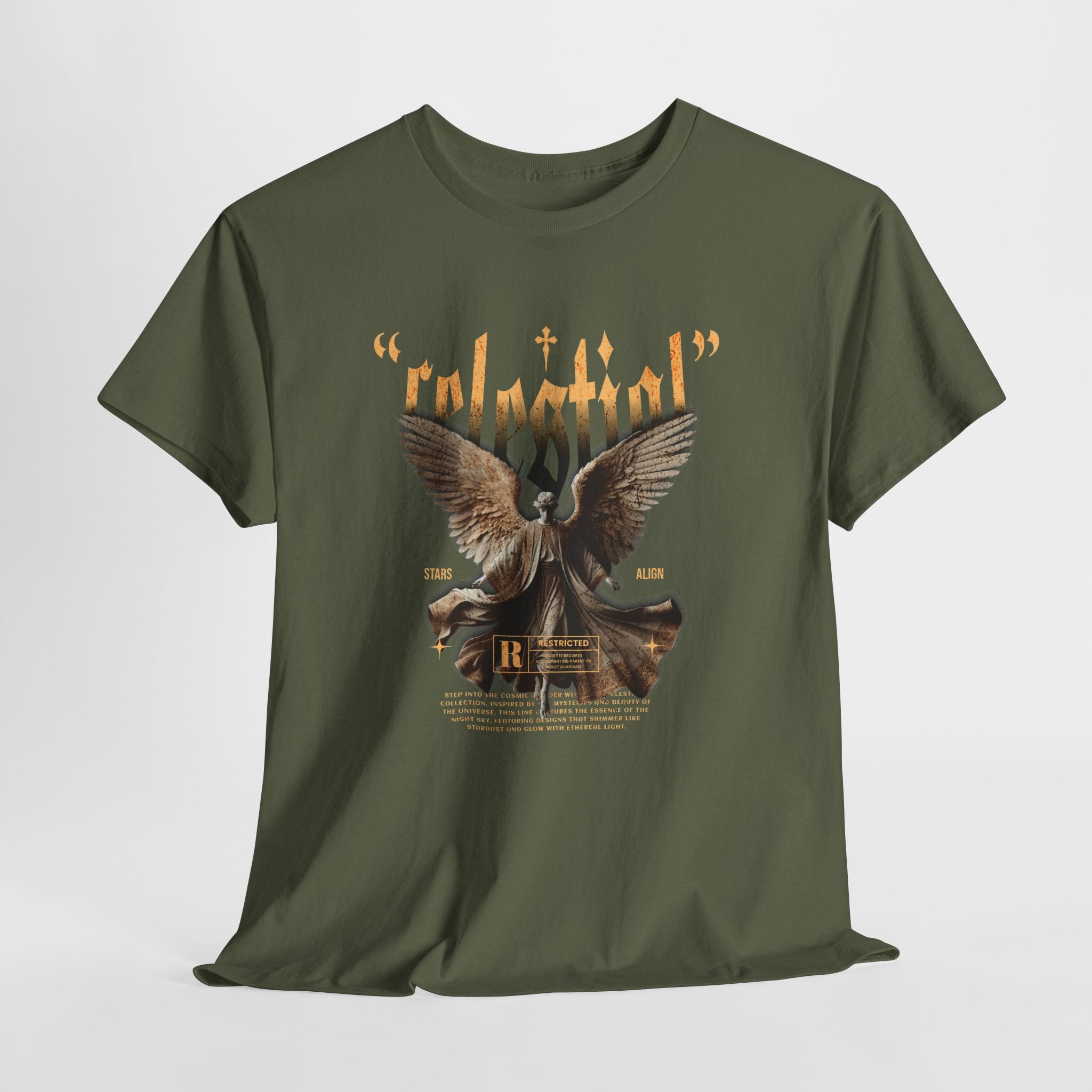"Celestial Angel" - Divine Art & Streetwear Design