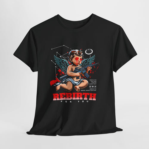 "Divine Angel" - Gothic Engraving T-Shirt Design