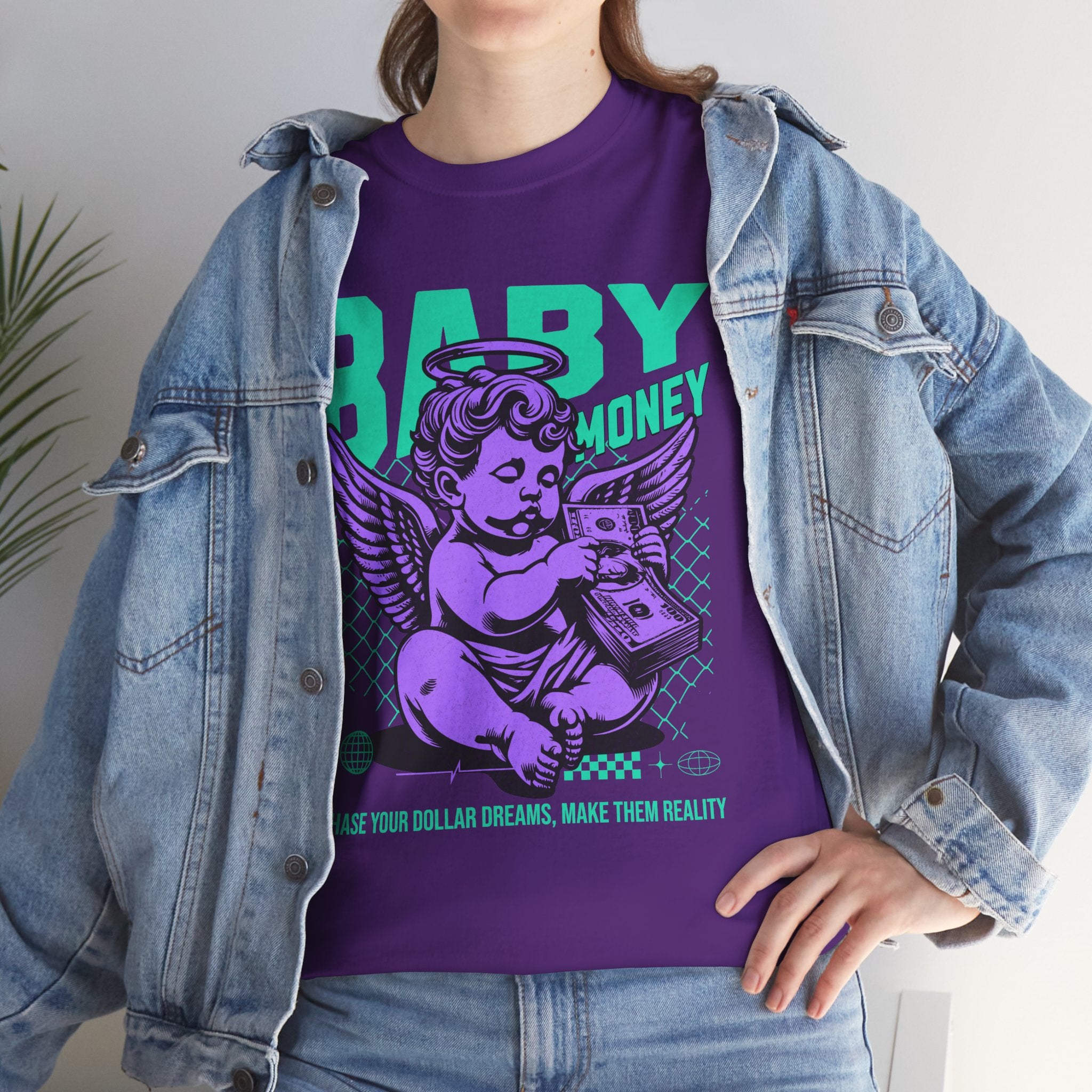 Baby Money: Chase Your Dollar Dreams Streetwear Graphic