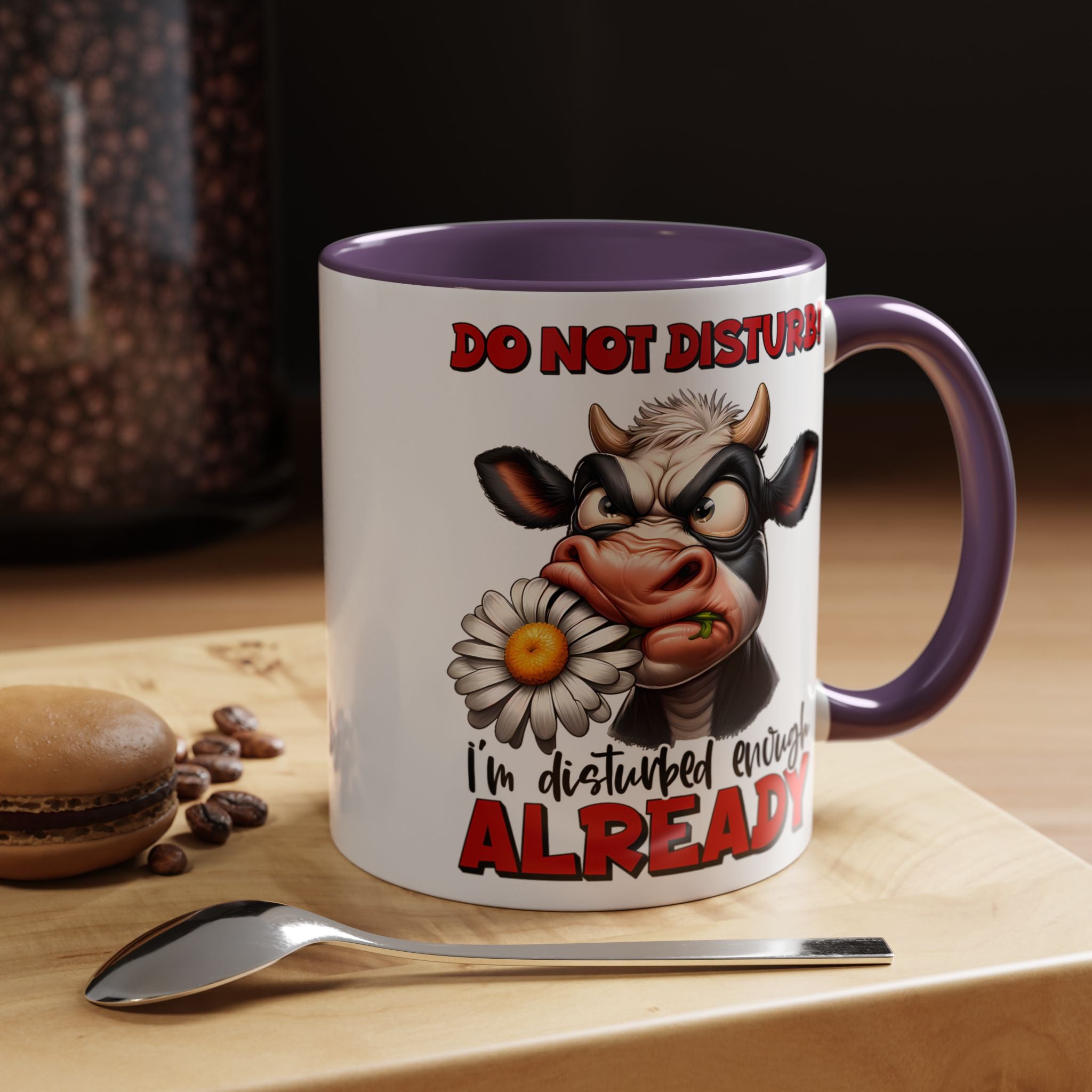 Disturbed & Caffeinated Coffee Mug