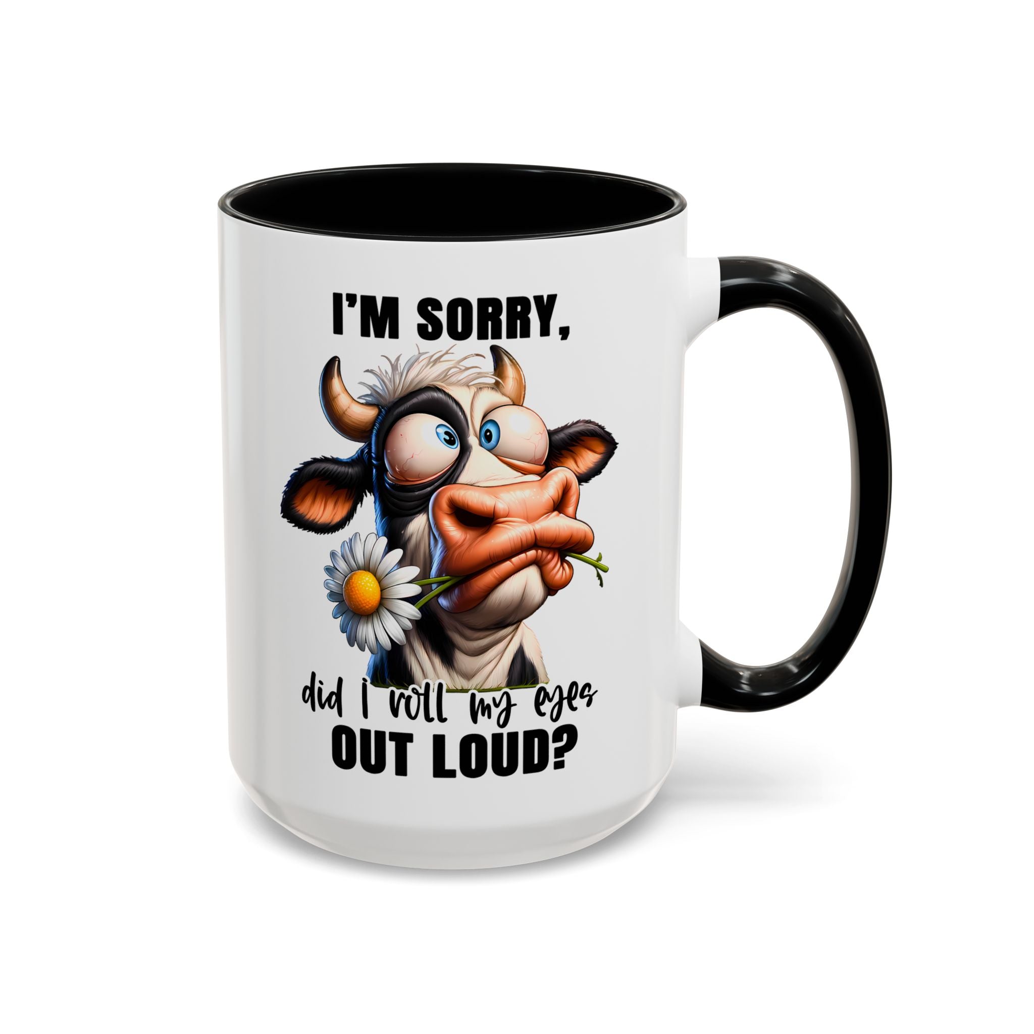 Sassy Cow Eye-Roll Mug