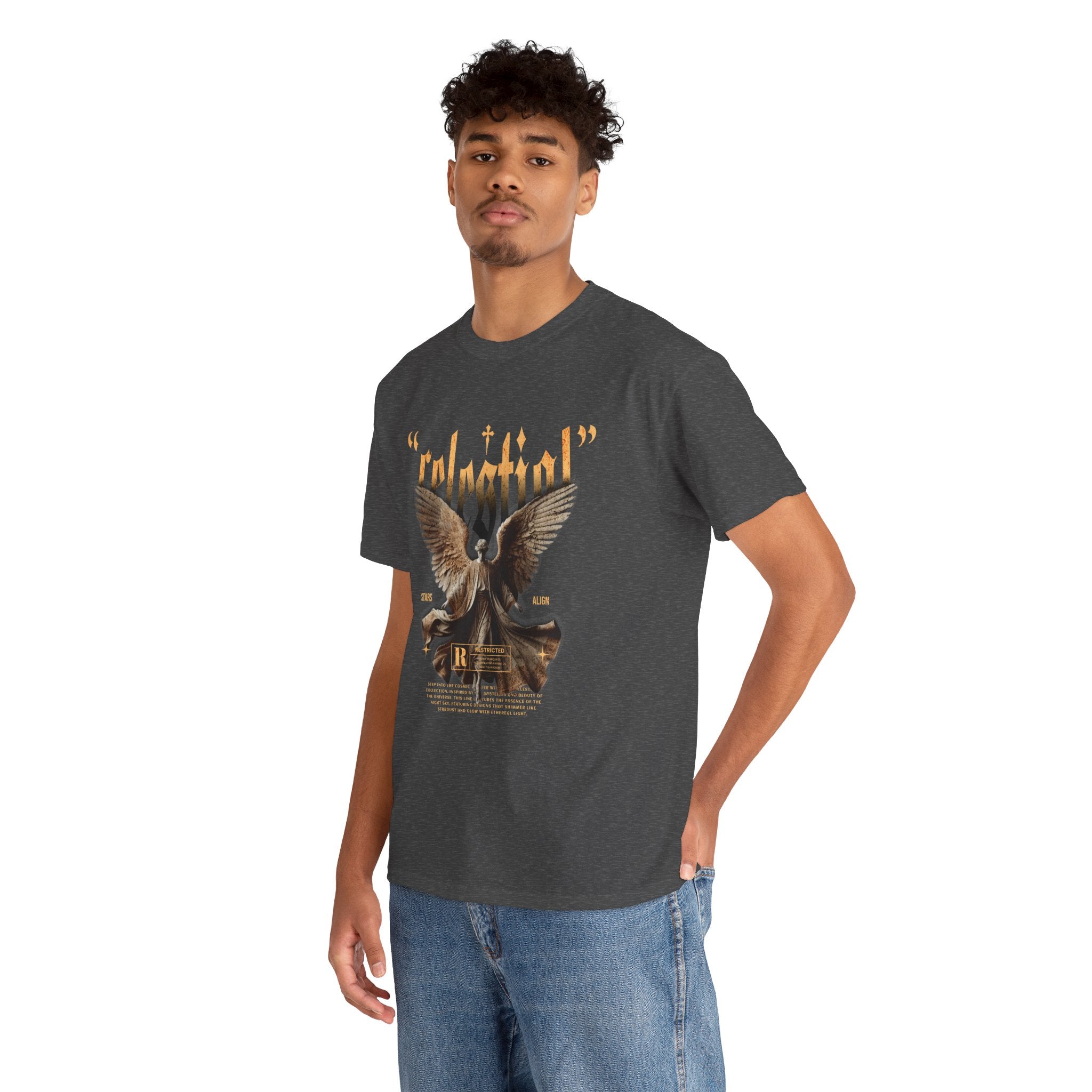 "Celestial Angel" - Divine Art & Streetwear Design