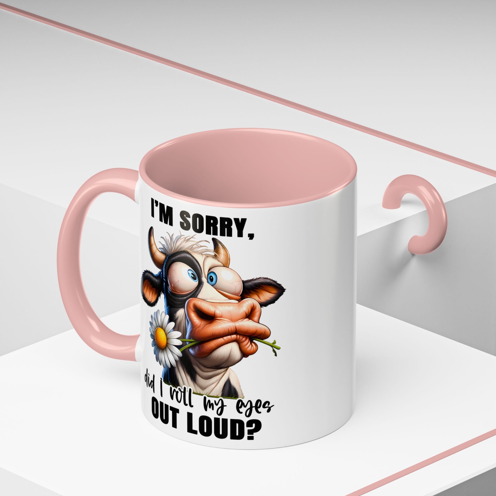 Sassy Cow Eye-Roll Mug