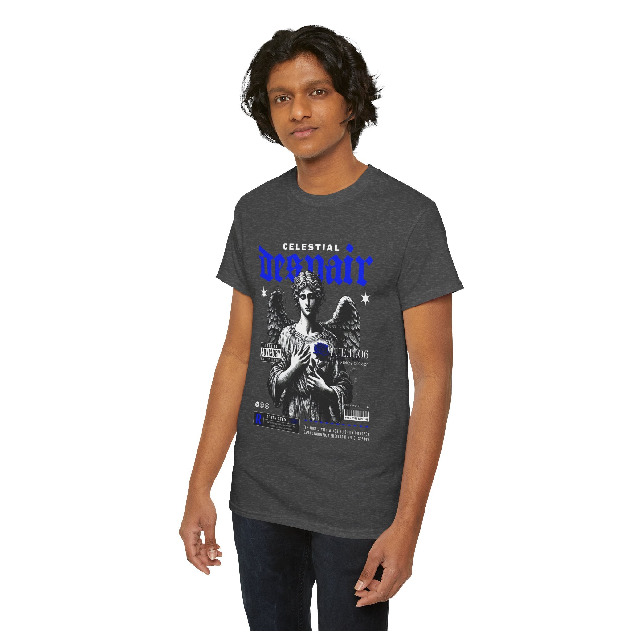 Celestial Despair Graphic T-Shirt Design