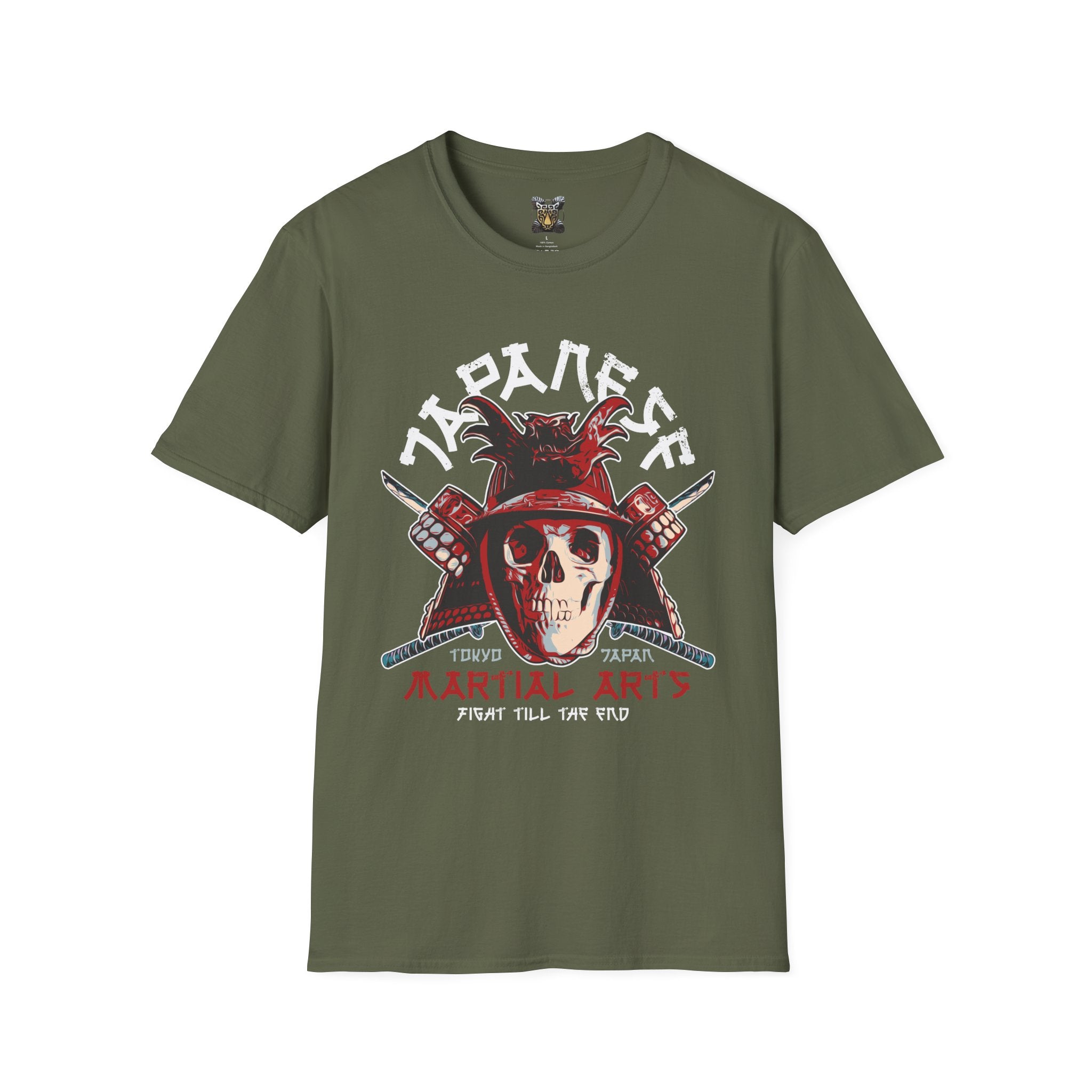 Japanese Martial Arts – Fight Till the End Samurai Skull