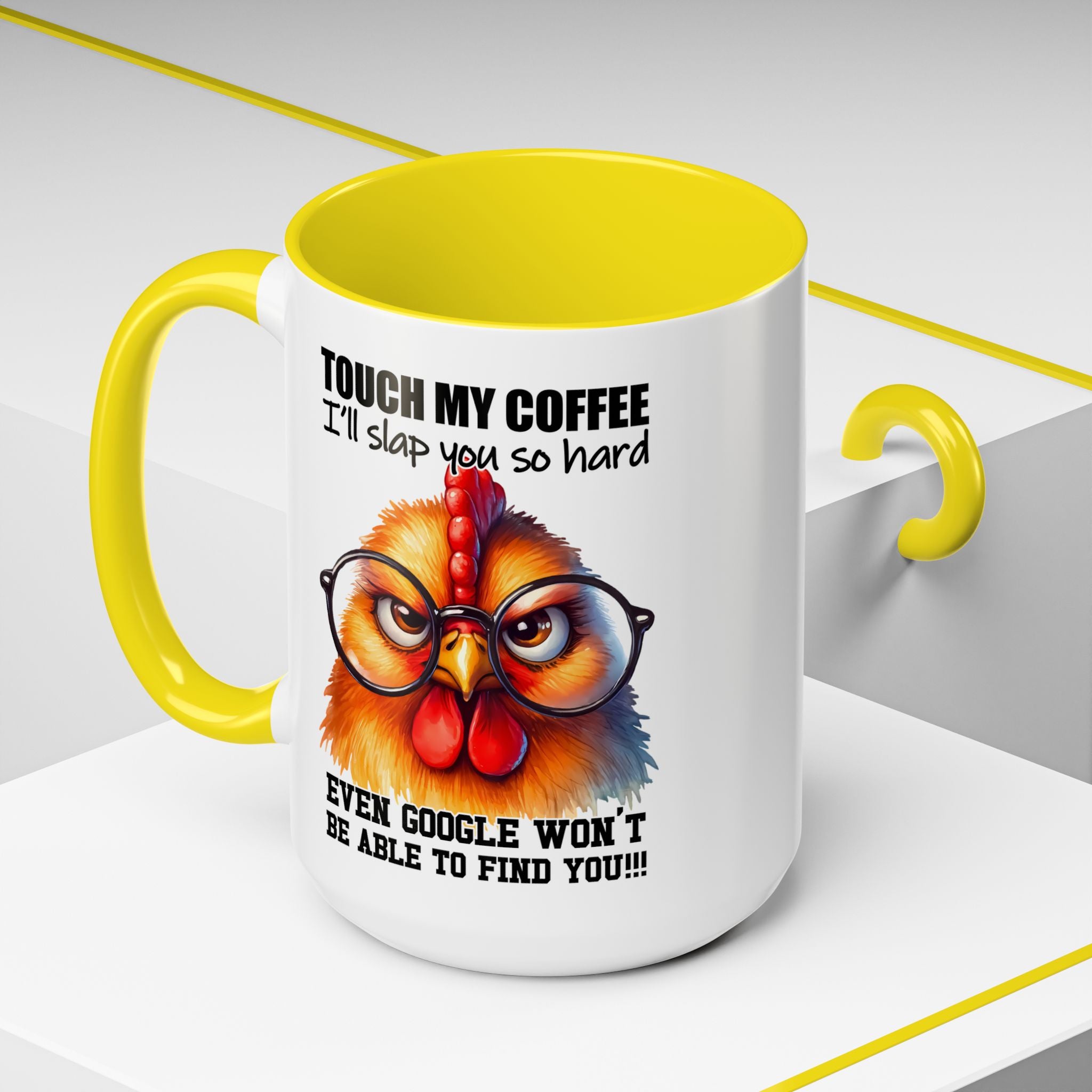 Touch My Coffee and Disappear – Mug with a Warning