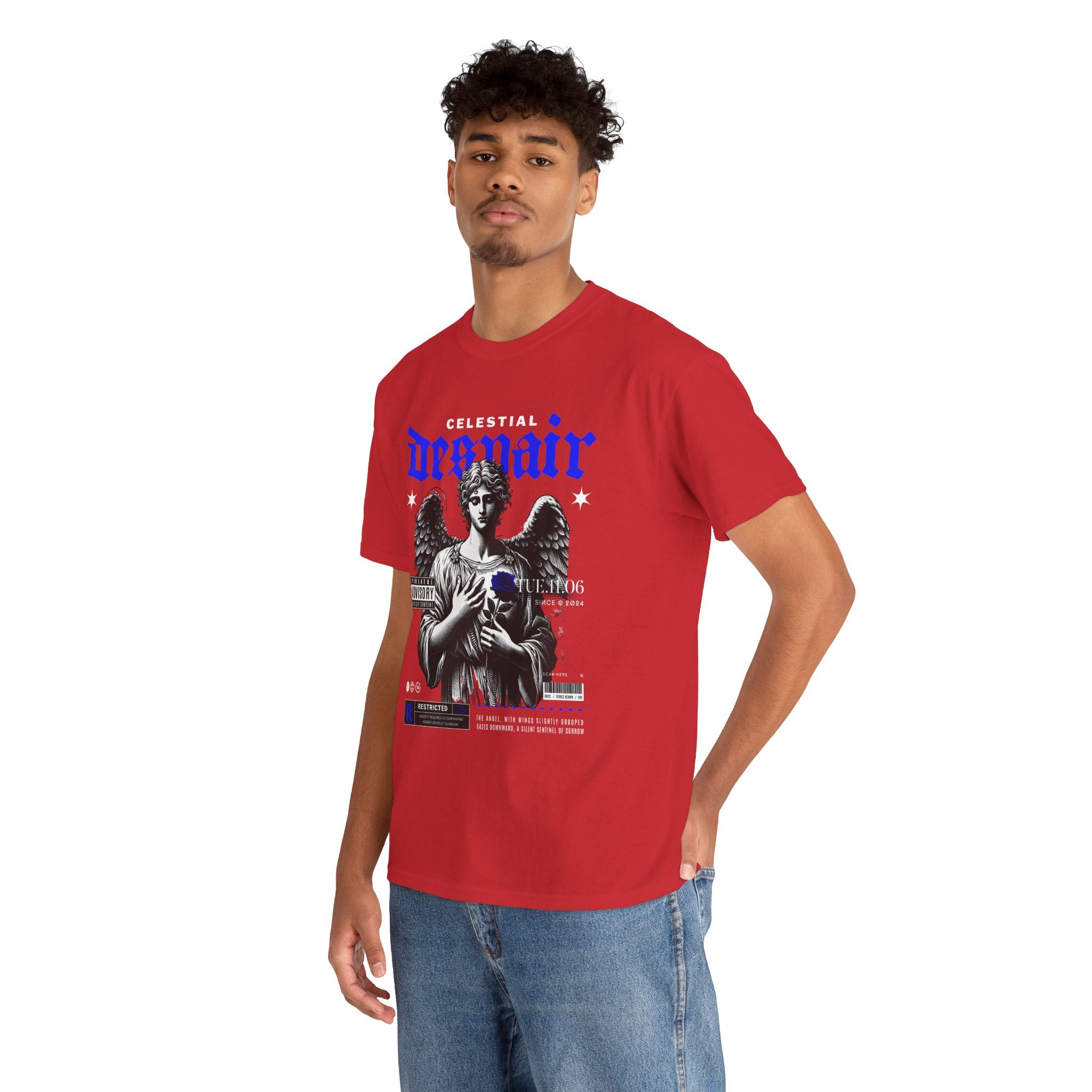 Celestial Despair Graphic T-Shirt Design