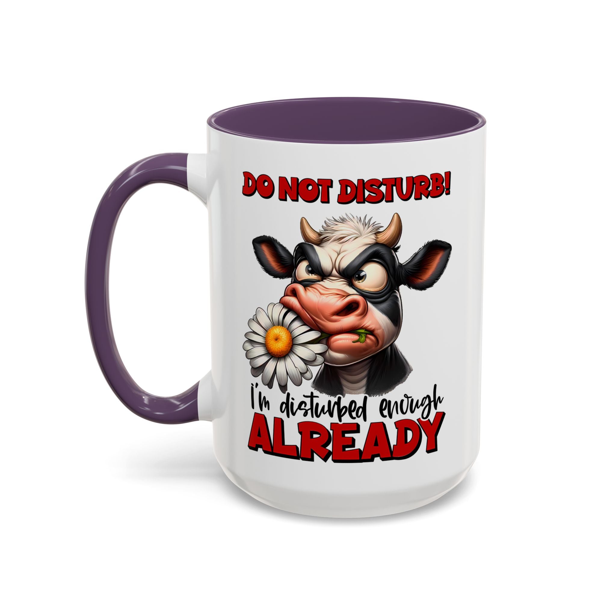 Disturbed & Caffeinated Coffee Mug