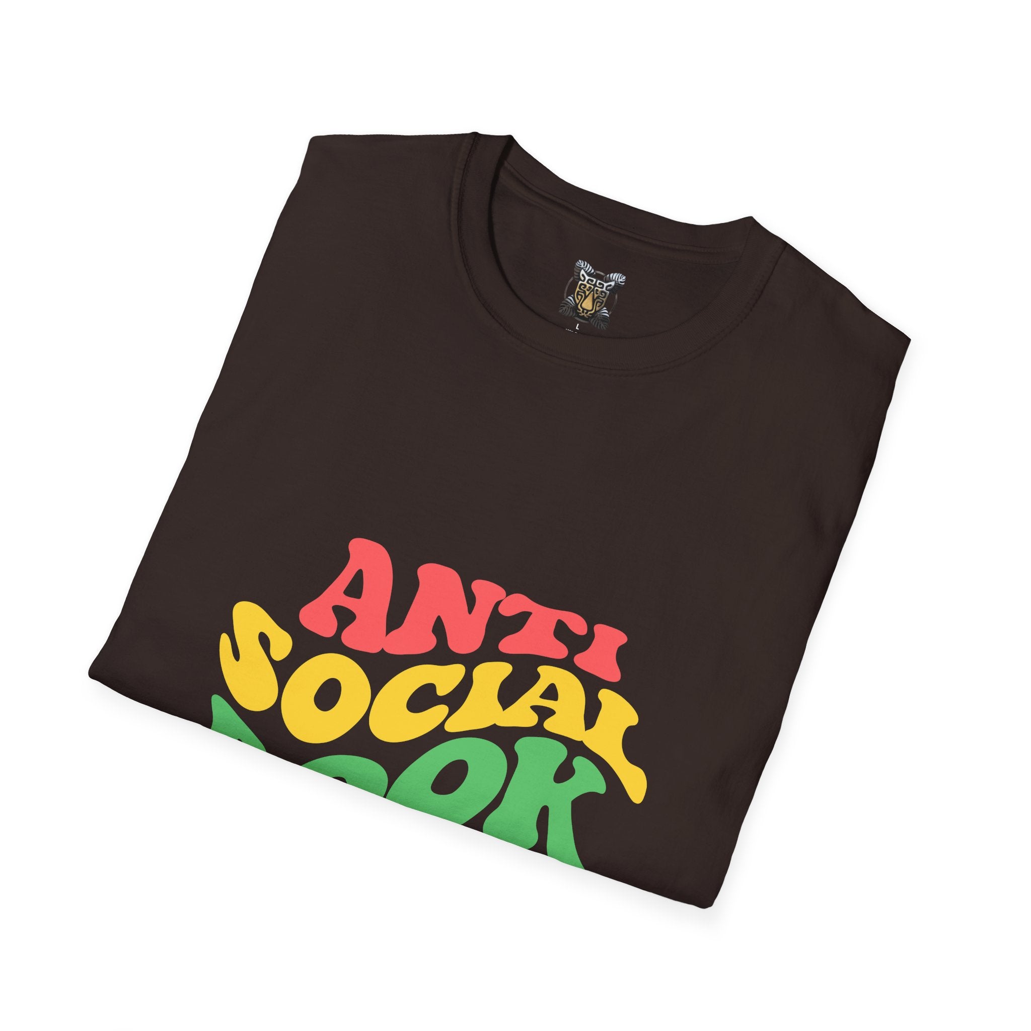 Anti Social Book Club T-Shirt – Funny Reading Graphic Tee, Introvert Book Lover Shirt, Unisex Literary