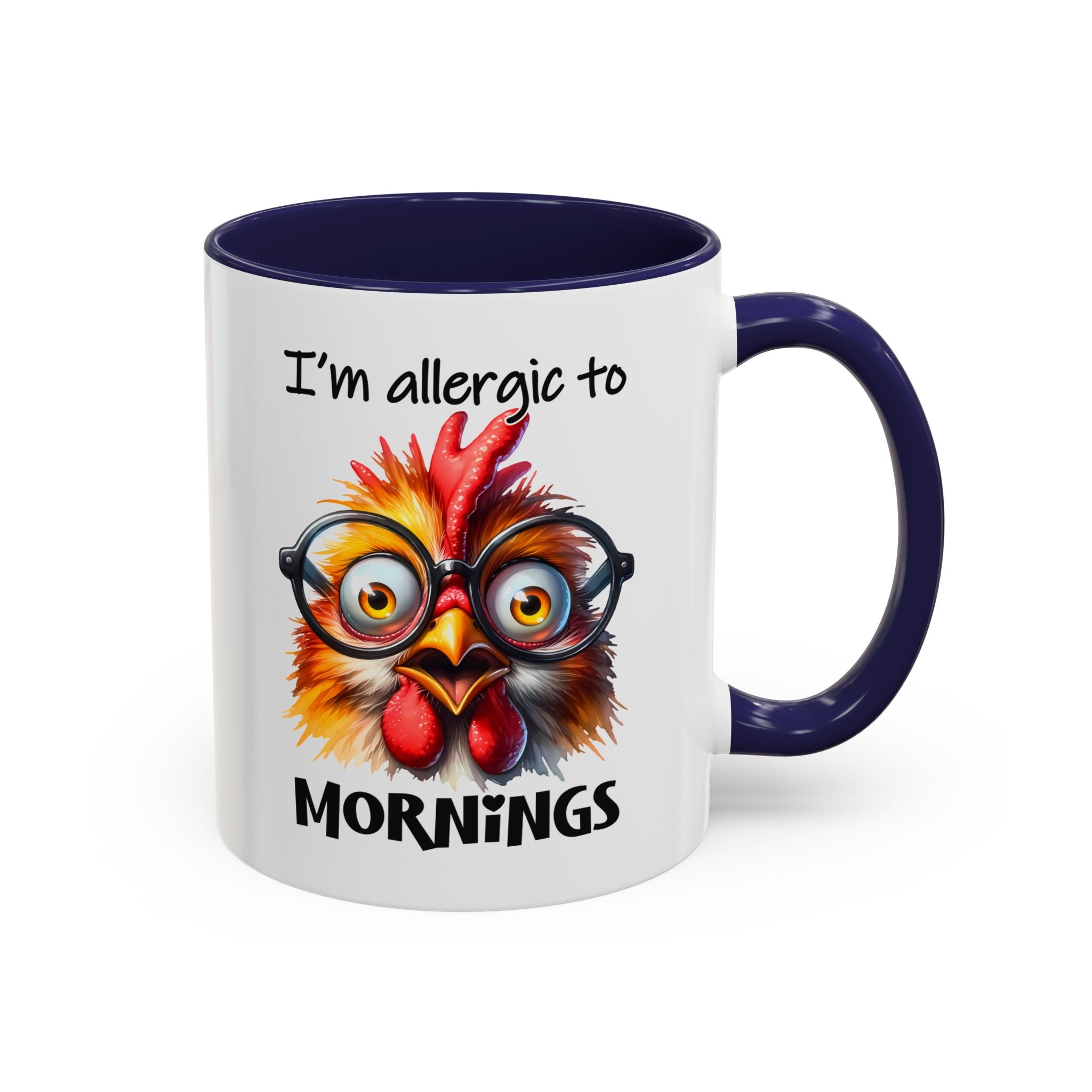 I’m Allergic to Mornings – Sleepy Humor Mug