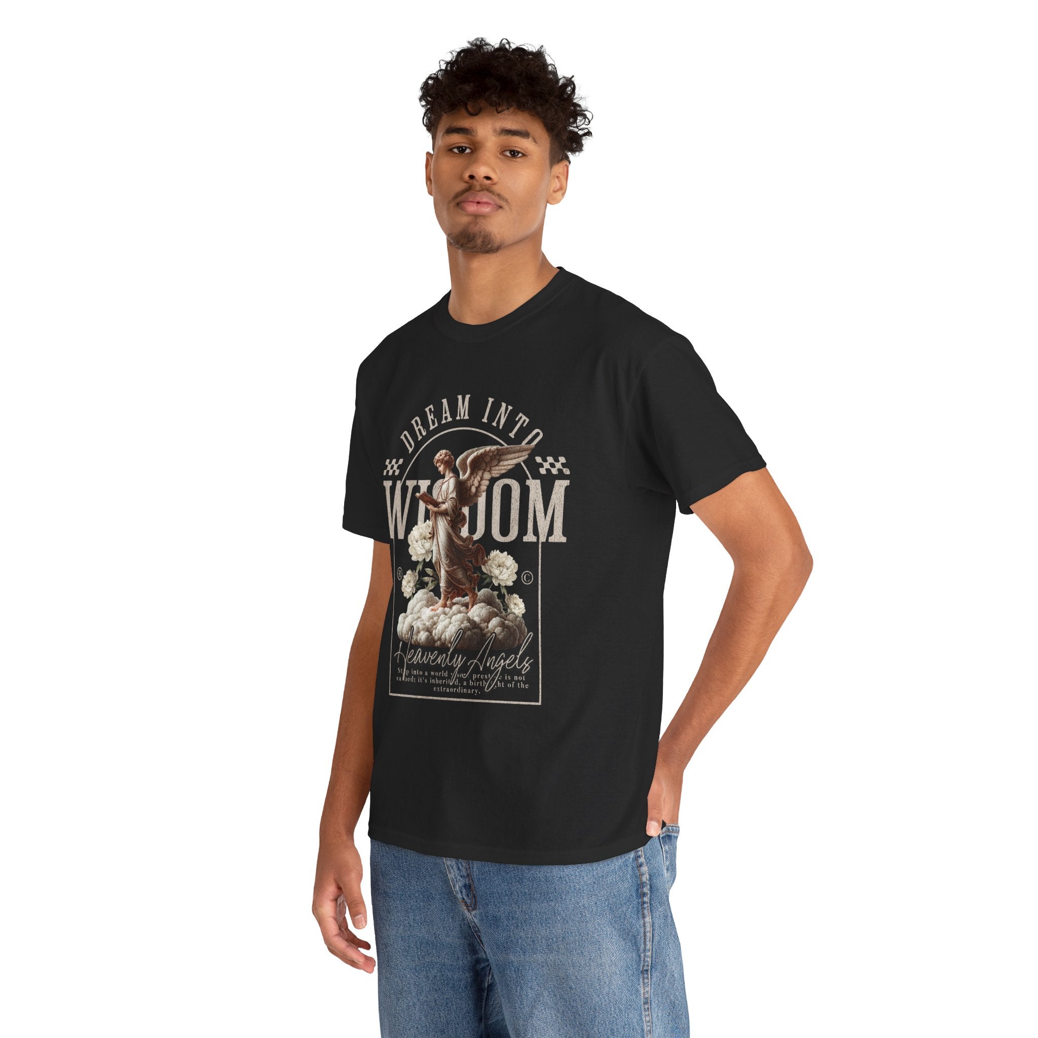 "Dream into Wisdom" - Heavenly Angels T-Shirt Design