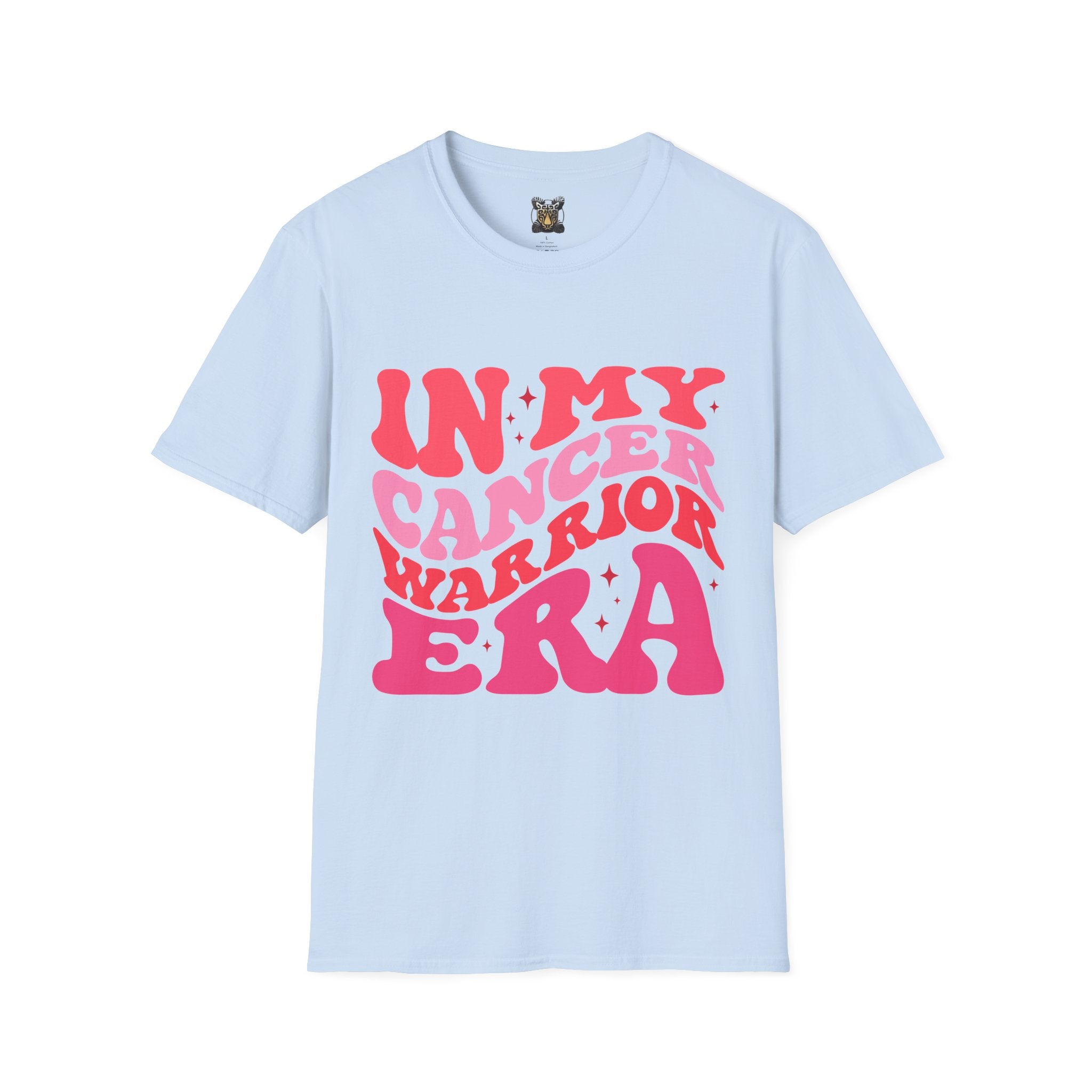 Inspirational T-Shirt – “In My Cancer Warrior Era” Support Tee for Cancer Survivors, Fighters, and Awareness Events