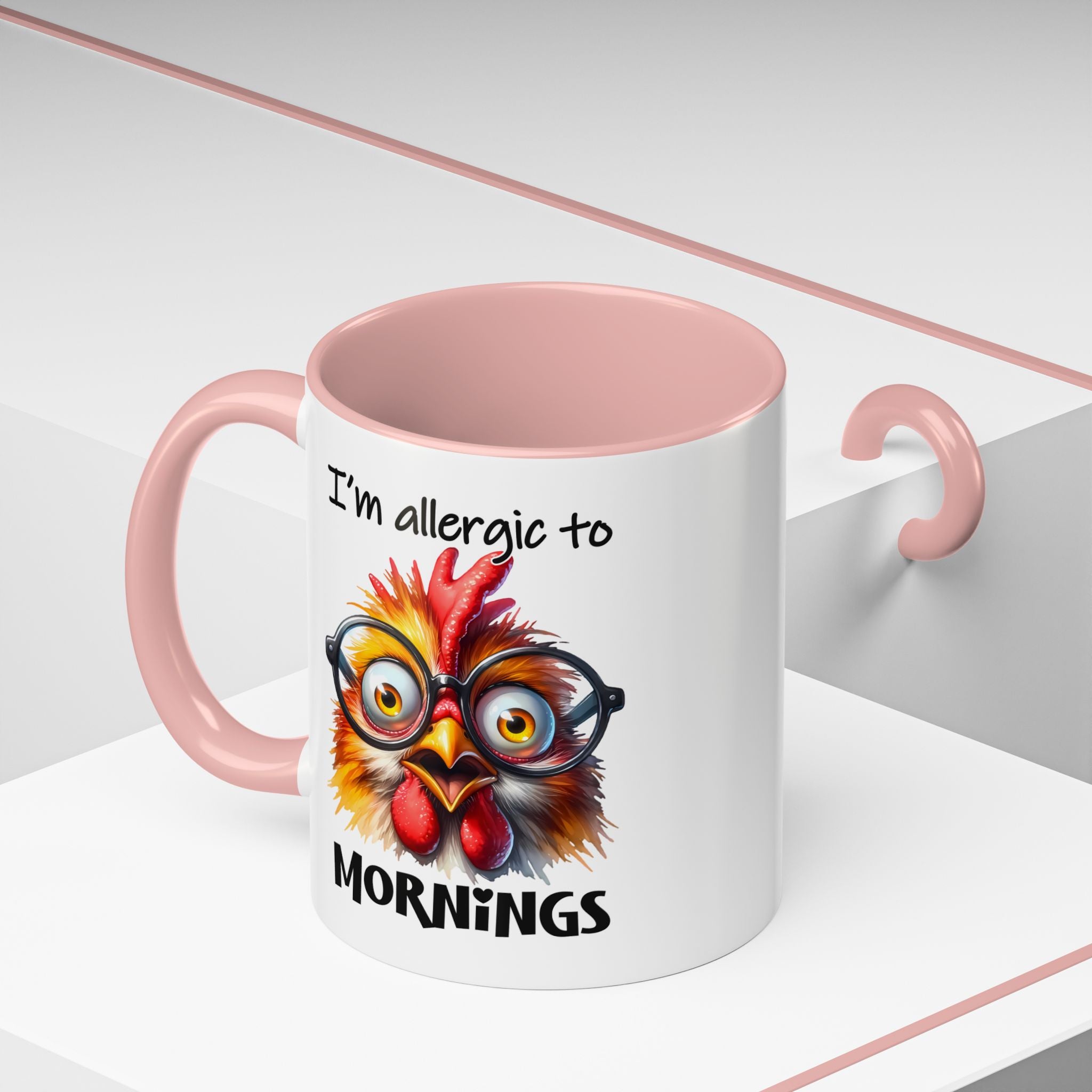 I’m Allergic to Mornings – Sleepy Humor Mug