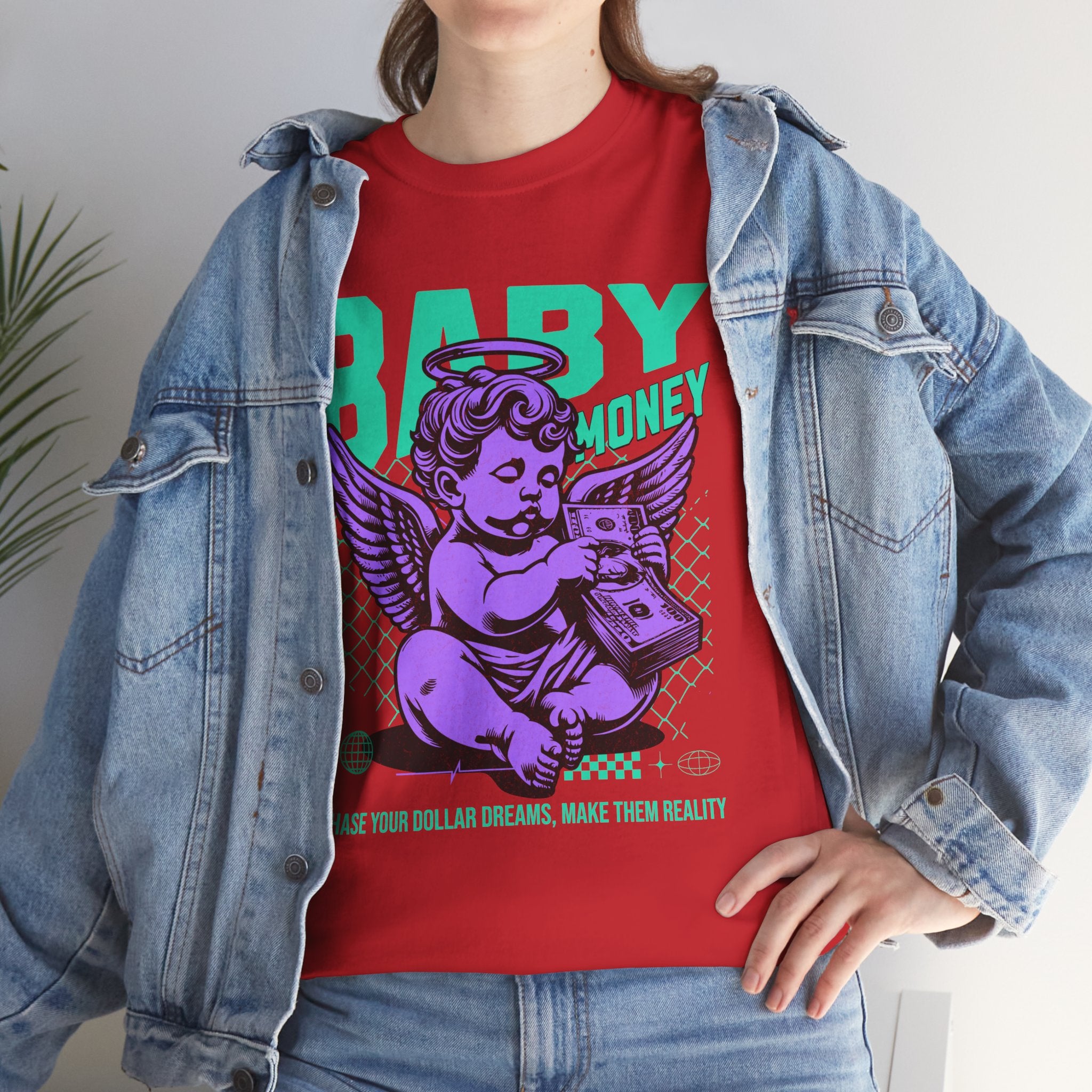 Baby Money: Chase Your Dollar Dreams Streetwear Graphic